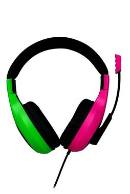 BigBen Switch / Lite Stereo Gaming Headset V1 pink, grün BB006919 Zubehör Nintendo