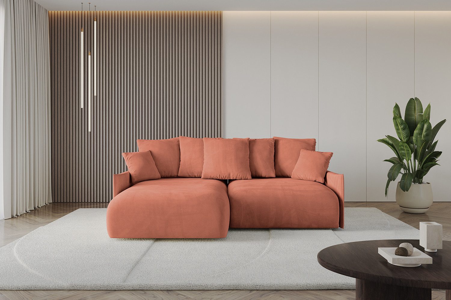 ALTDECOR Ecksofa ONESK-L-v1, Couch mit Schlaffunktion, günstig online kaufen