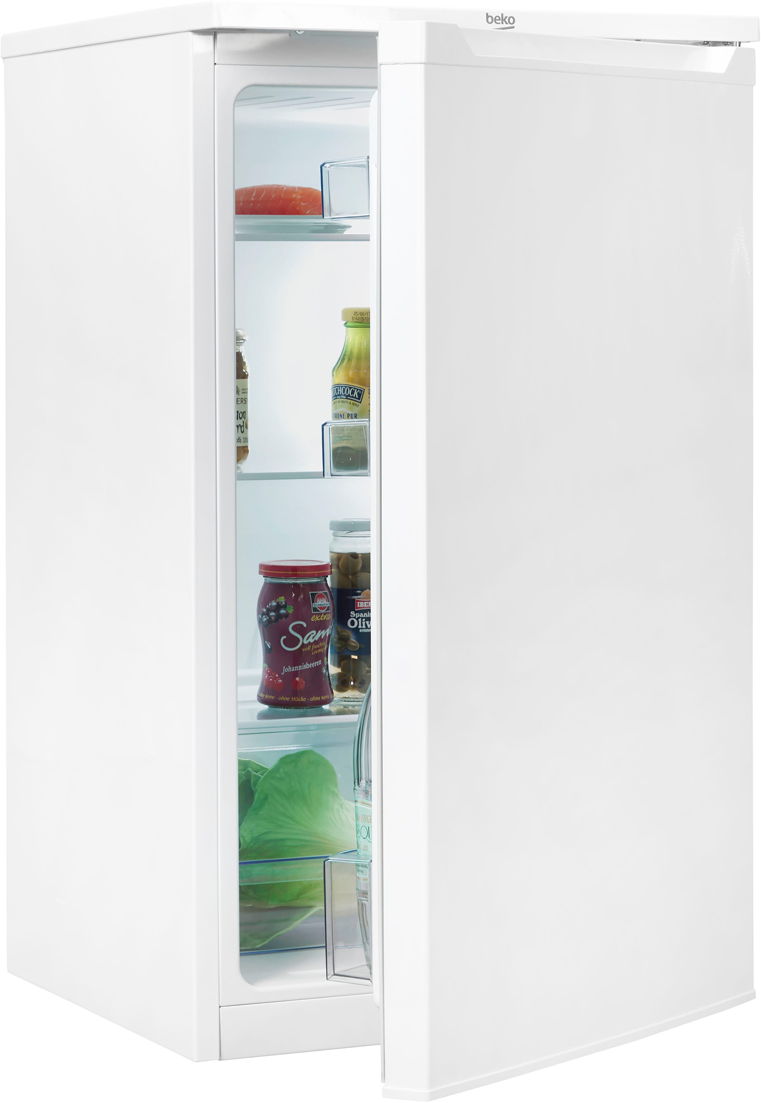 BEKO Table Top Kühlschrank TS190040N, 81,8 cm hoch, 47,5 cm breit