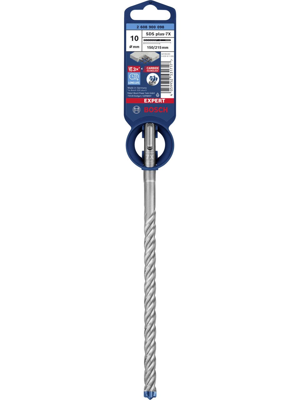 BOSCH Hammerbohrer Bosch Expert SDS plus-7X Hammerbohrer Ø 10 mm