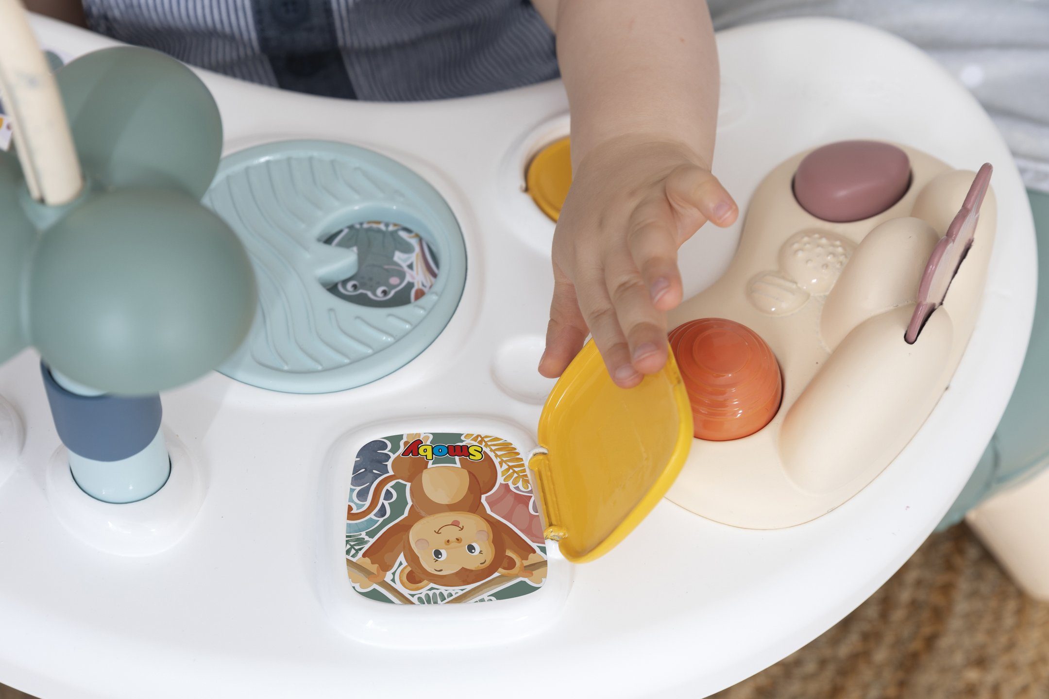 Little Smoby Activity-Tisch Cosy Spieltisch Babysitz Smoby, mit