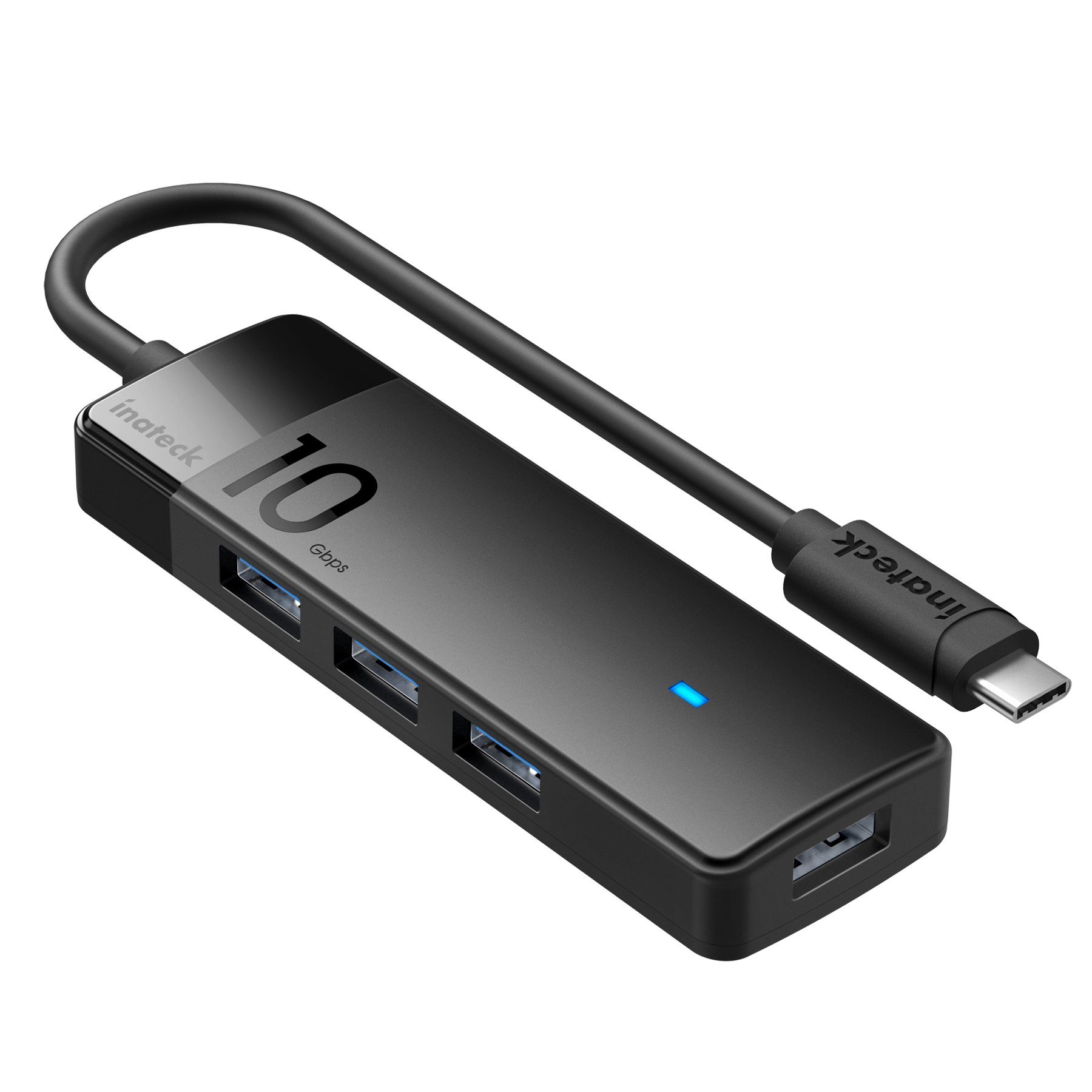 Inateck Laptop-Dockingstation USB 3.2, USB-C zu USB Hub mit 4 USB-A-Ports