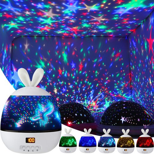 Rosnek LED Nachtlicht »LED Sternenhimmel Projektor Nachtlicht Galaxy