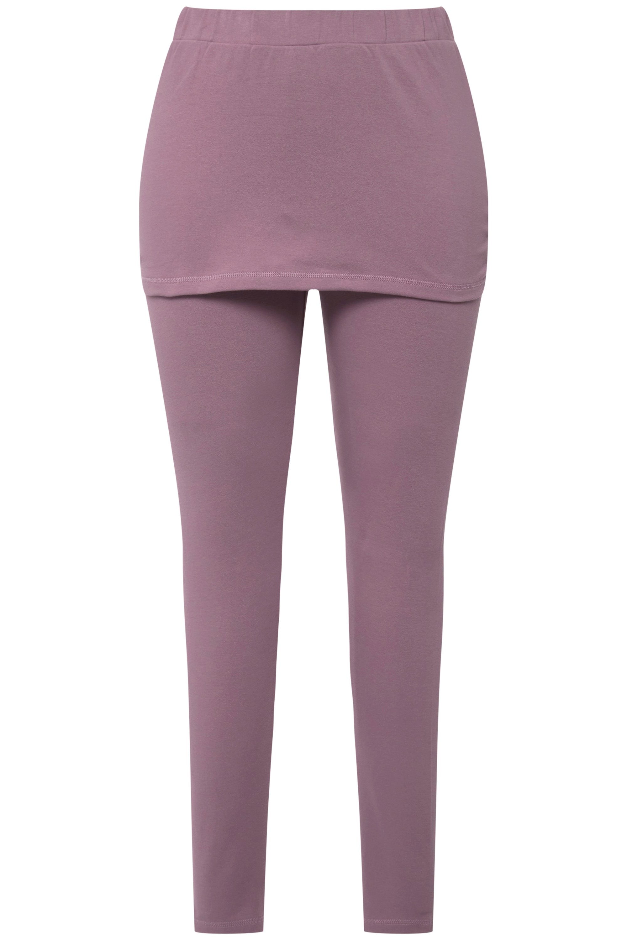 Ulla Popken Leggings Yoga-Leggings mit Rock günstig online kaufen