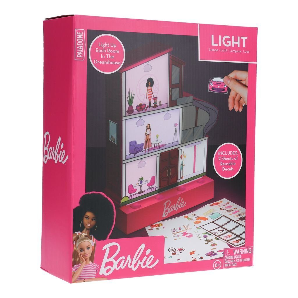 Barbie Paladone Sticker, fest Dreamhouse integriert mit Leuchte Dekolicht LED