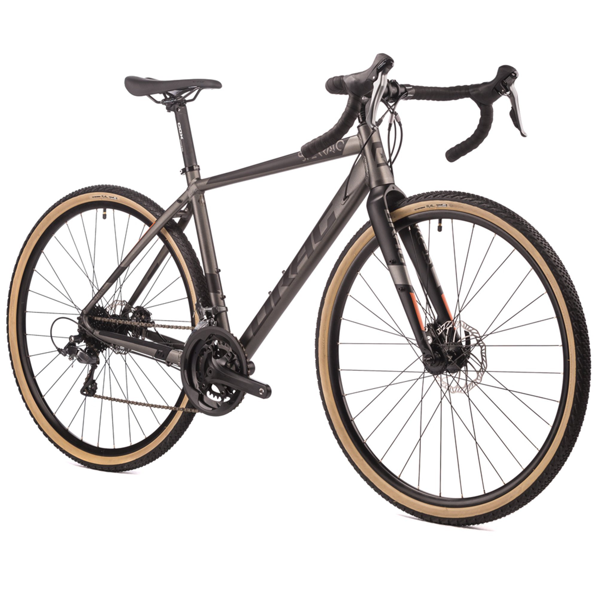 Airtracks Gravelbike Herren Gravel Bike 28 Zoll Fahrrad Sterrato 3.0 High-End Gravelbike, 16 Gang Shimano Claris R2000 - Größen 52cm 55cm - Modell 2024