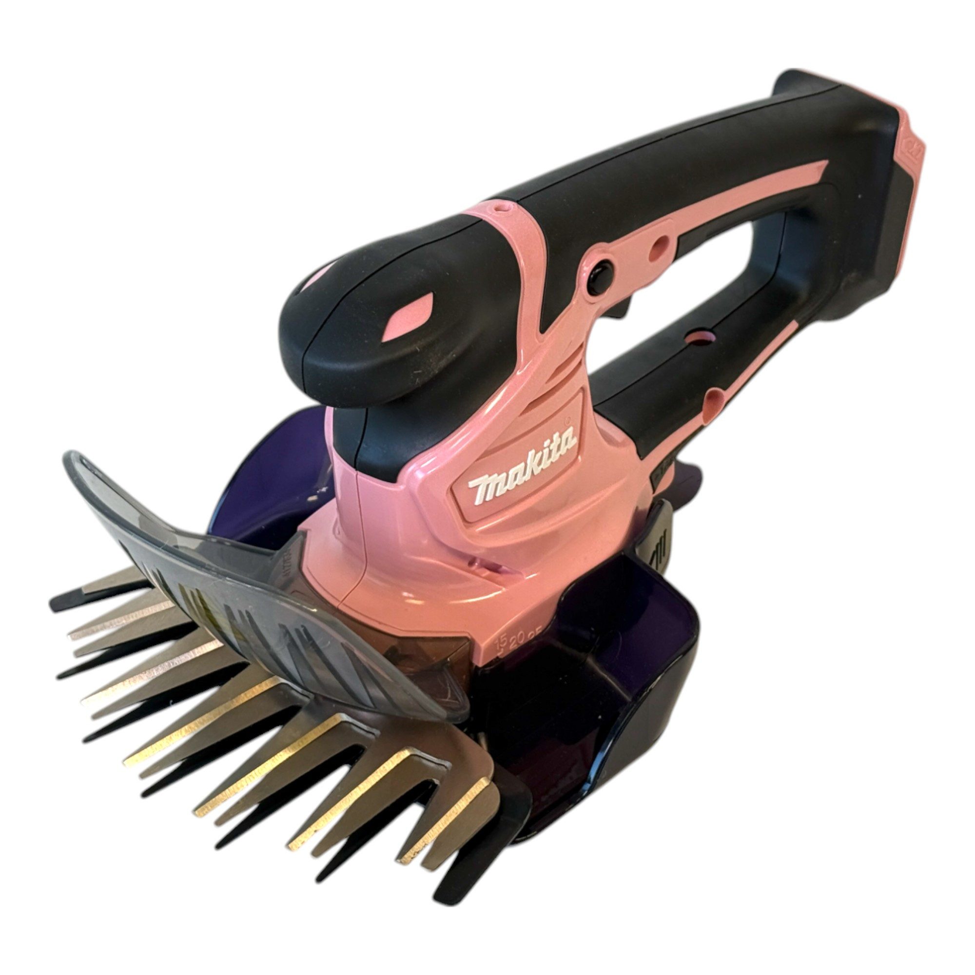 Makita Akku-Grasschere UM 600 DZP 12 V max 160 mm Pink Solo - ohne Akku, ohne Ladegerät