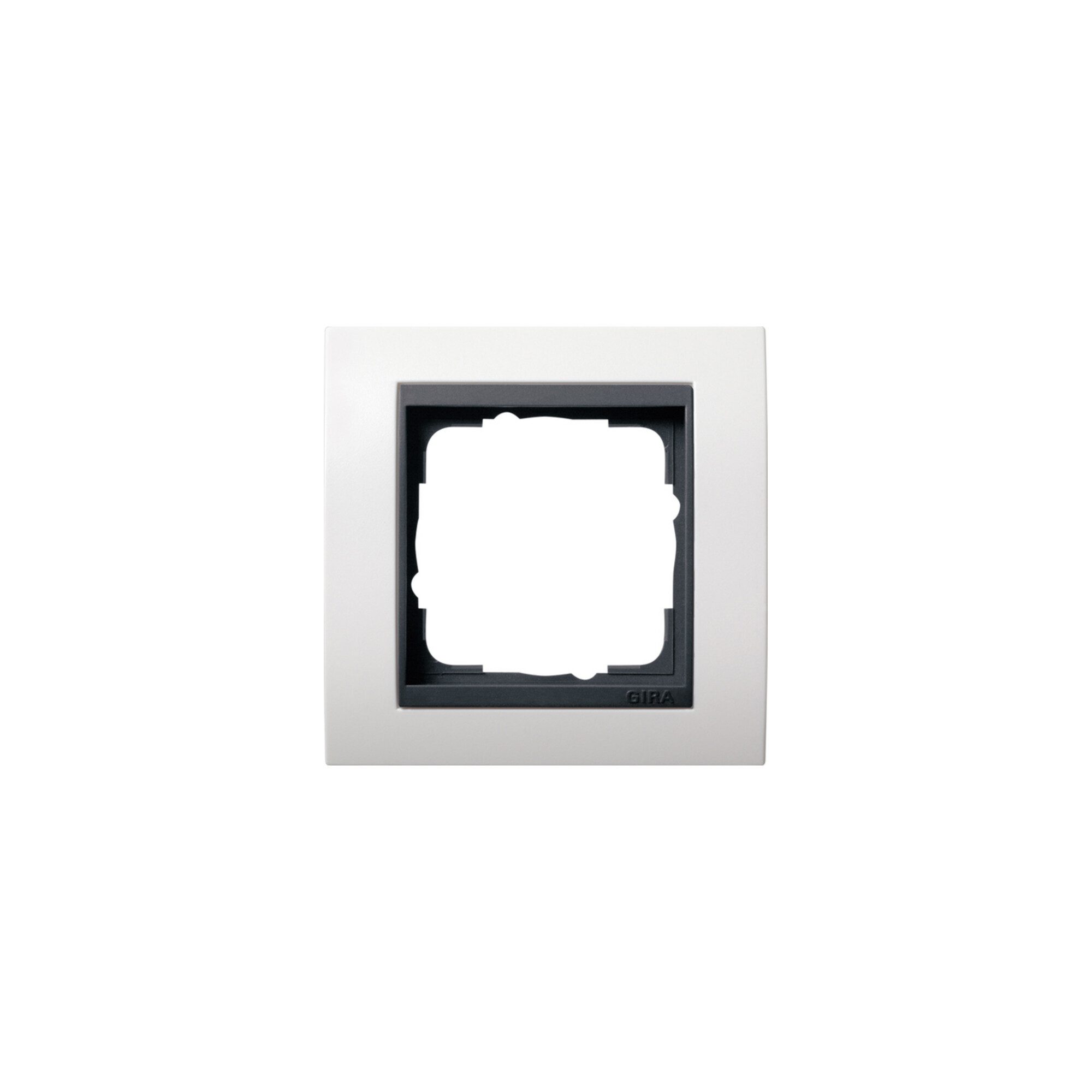 GIRA Abdeckplatte Gira Abdeckrahmen 1f. rws f.anth.ZL,bruchsich. 021107