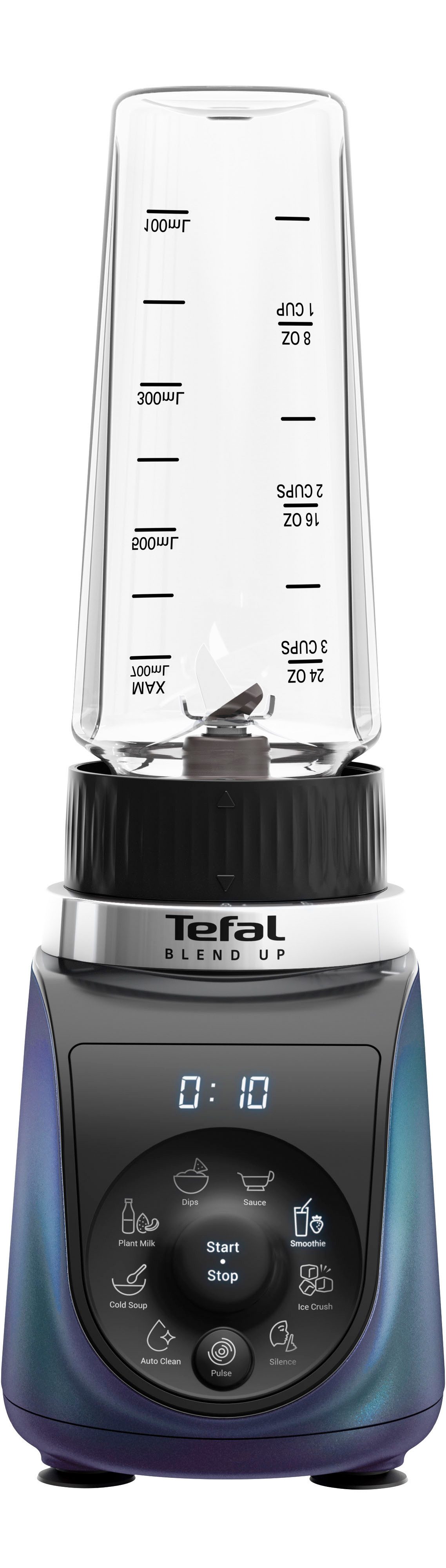 Tefal Standmixer BL19H4 Blend Up, 1000 W, 8 automatische Programme, kompakt, Silence-Modus