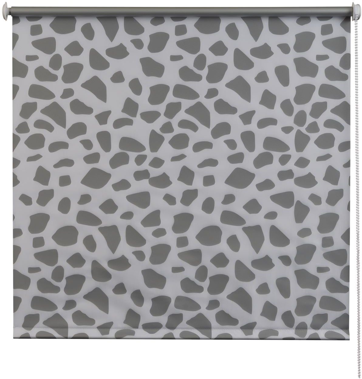 Seitenzugrollo K-home Verdunklungsrollo bedruckt Stein, K-HOME, verdunkelnd günstig online kaufen