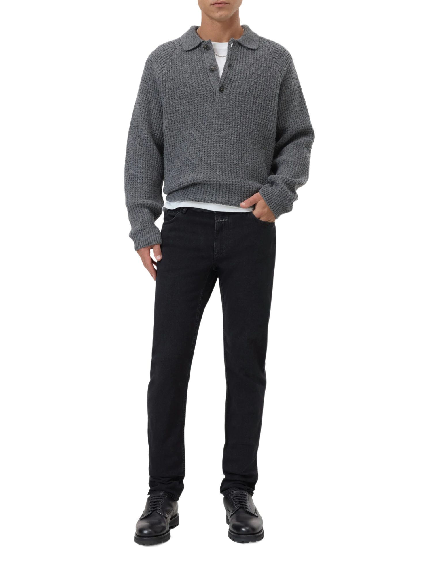 CLOSED Stoffhose Casual,Baumwolle,Unifarben,Slim Fit,Mittel