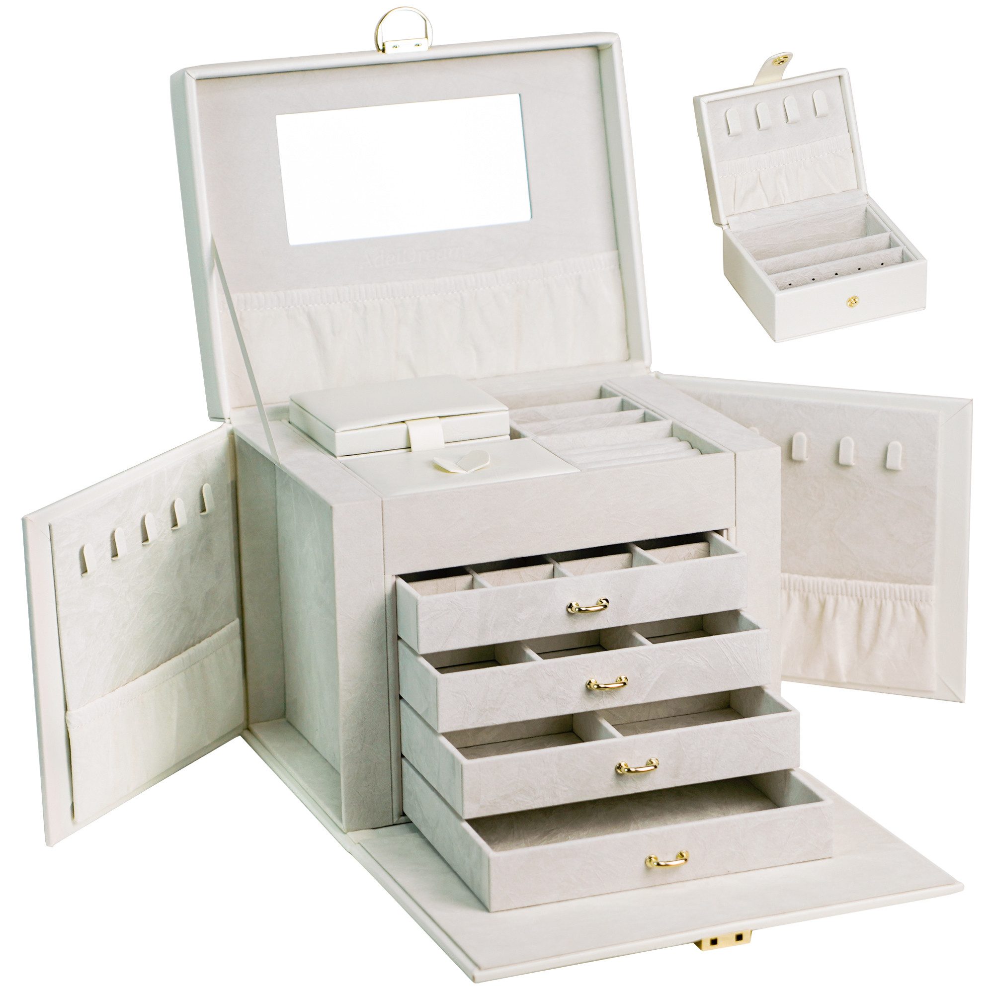 AdelDream Schmuckkasten Fünfstöckiges Schmuckkästchen. günstig online kaufen