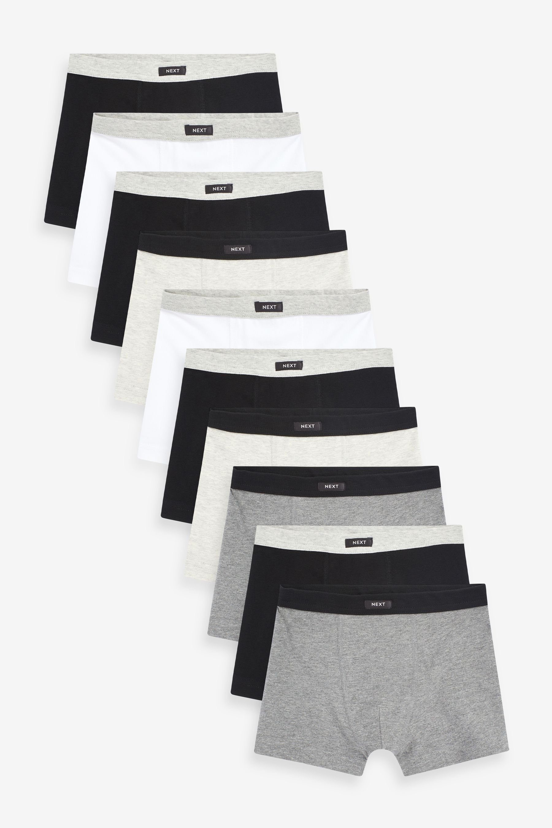 Trunk 10er-Pack Boxershorts mit weichem Bund