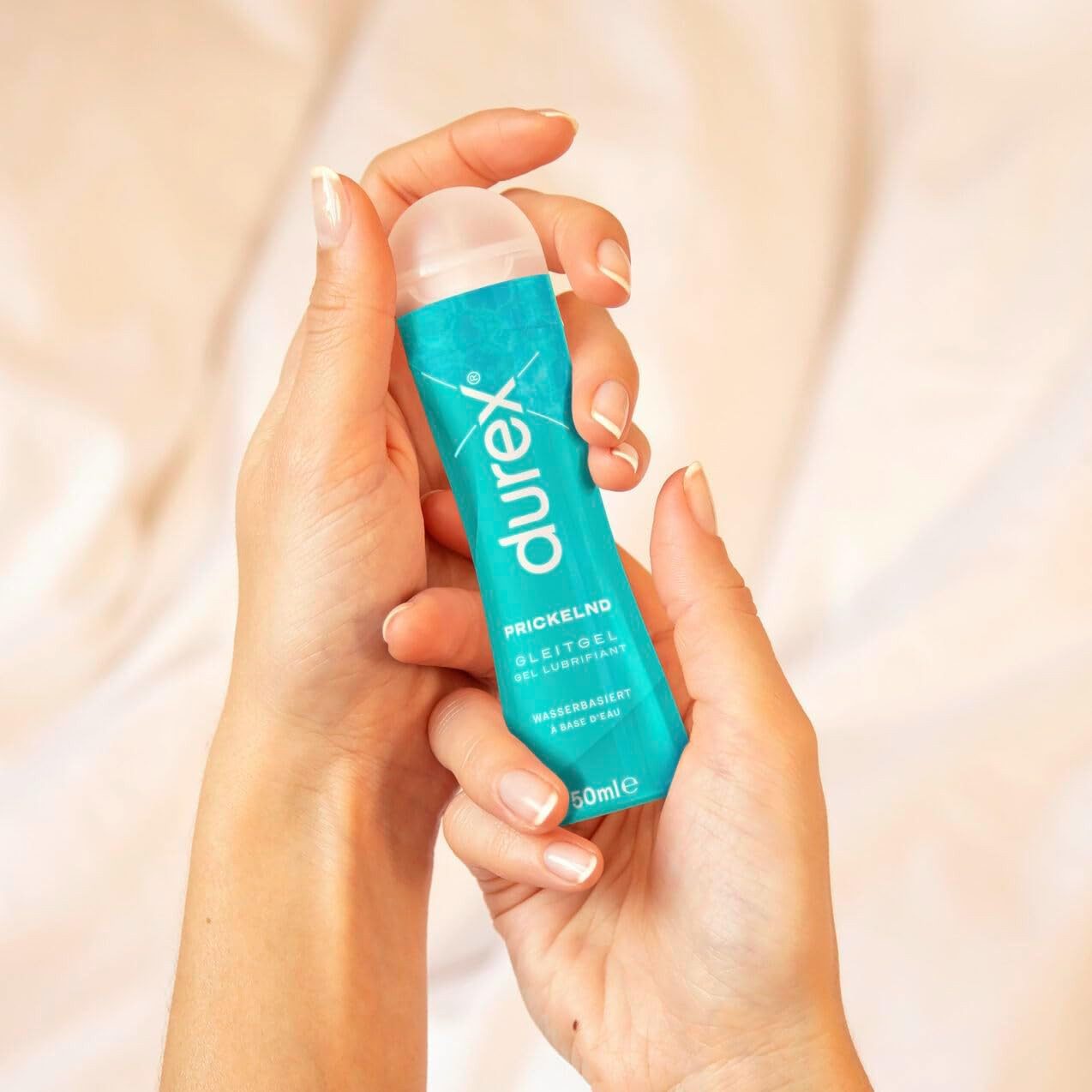 durex Gleitgel Play Prickelnd, Doppelpack, 2-tlg., prickelnden, kühlenden & wärmenden Effekten