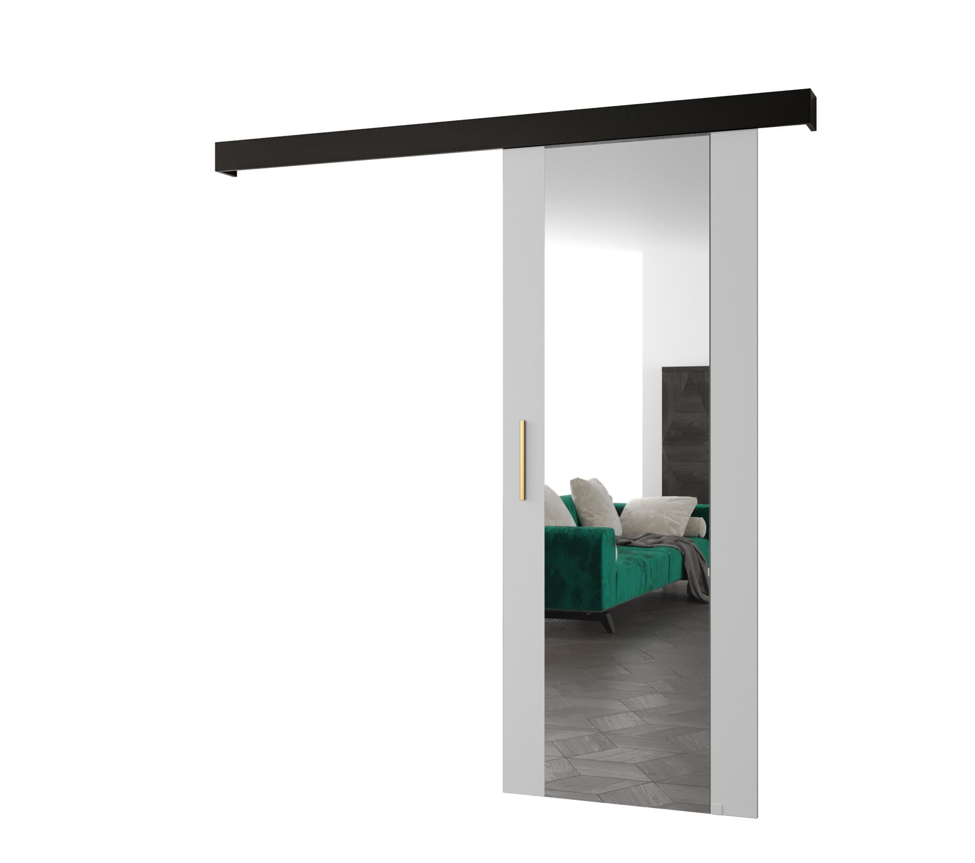 ABIKS MÖBEL Schiebetür Innenschiebetür Schiebetür Schiebetürsystem SALWADOR II