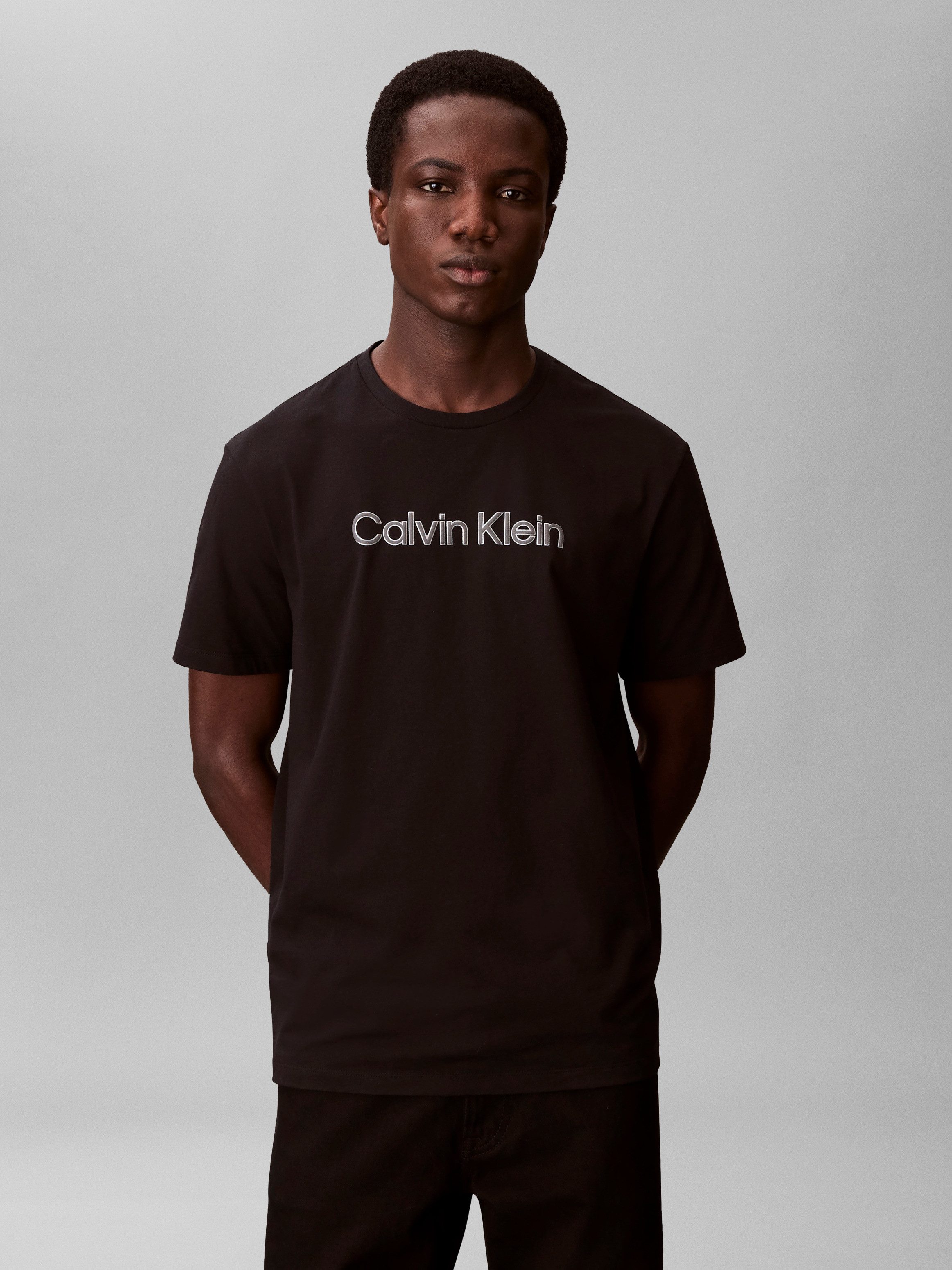 Calvin Klein T-Shirt 30S EU WHOLESALE SPORTSWEAR GRAP Regular fit mit Rundhalsausschnitt