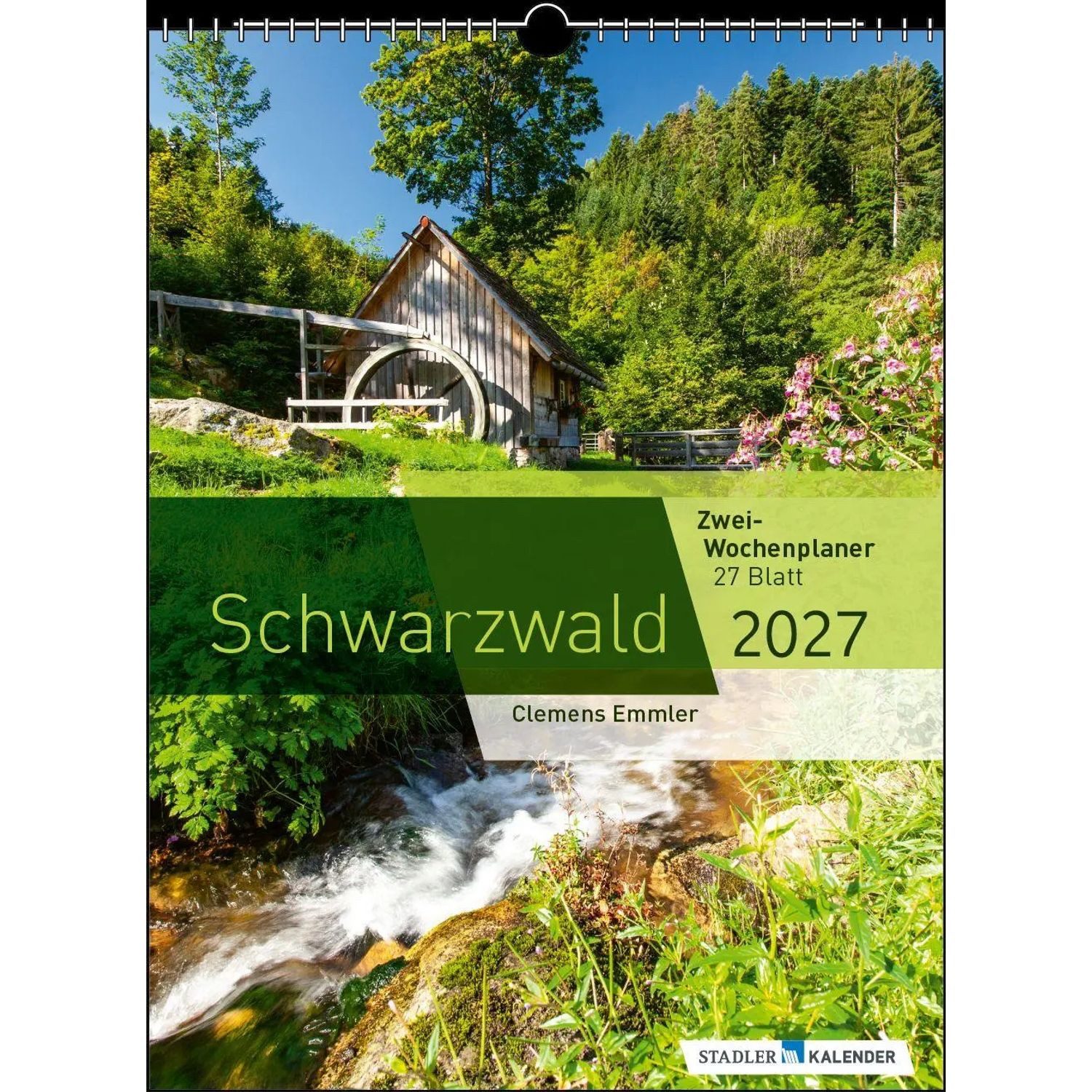 Stadler Wandkalender Zwei-Wochenplaner Schwarzwald 2027