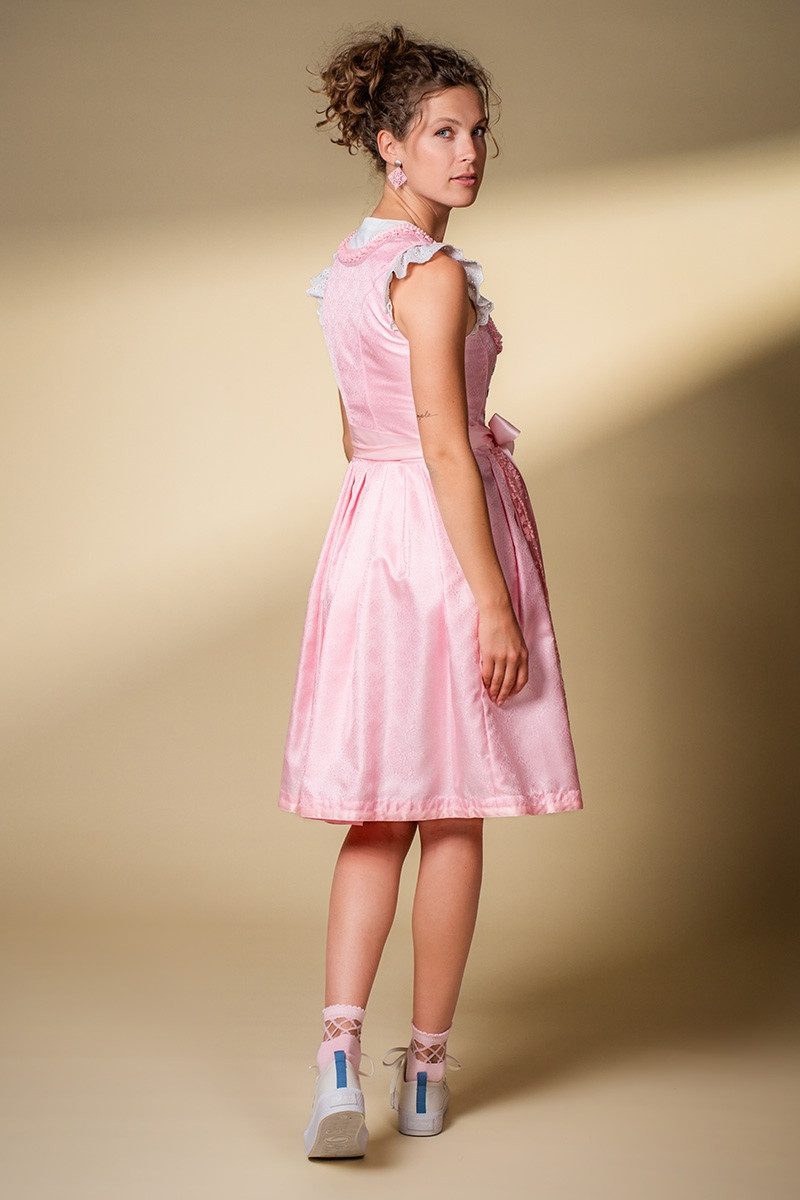 MarJo Dirndl Midi Dirndl 2tlg. - HIMMELKRON - puderrosa