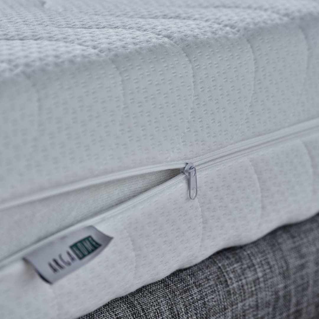 Komfortschaummatratze ARGAFLEKS, 7-Zonen Komfortschaummatratze mit Aloe Vera Bezug, ARGAHOME, 16 cm hoch, (1-Tlg), Aloe Vera-Extrakten veredelte Bezug für sanfte Hautpflege