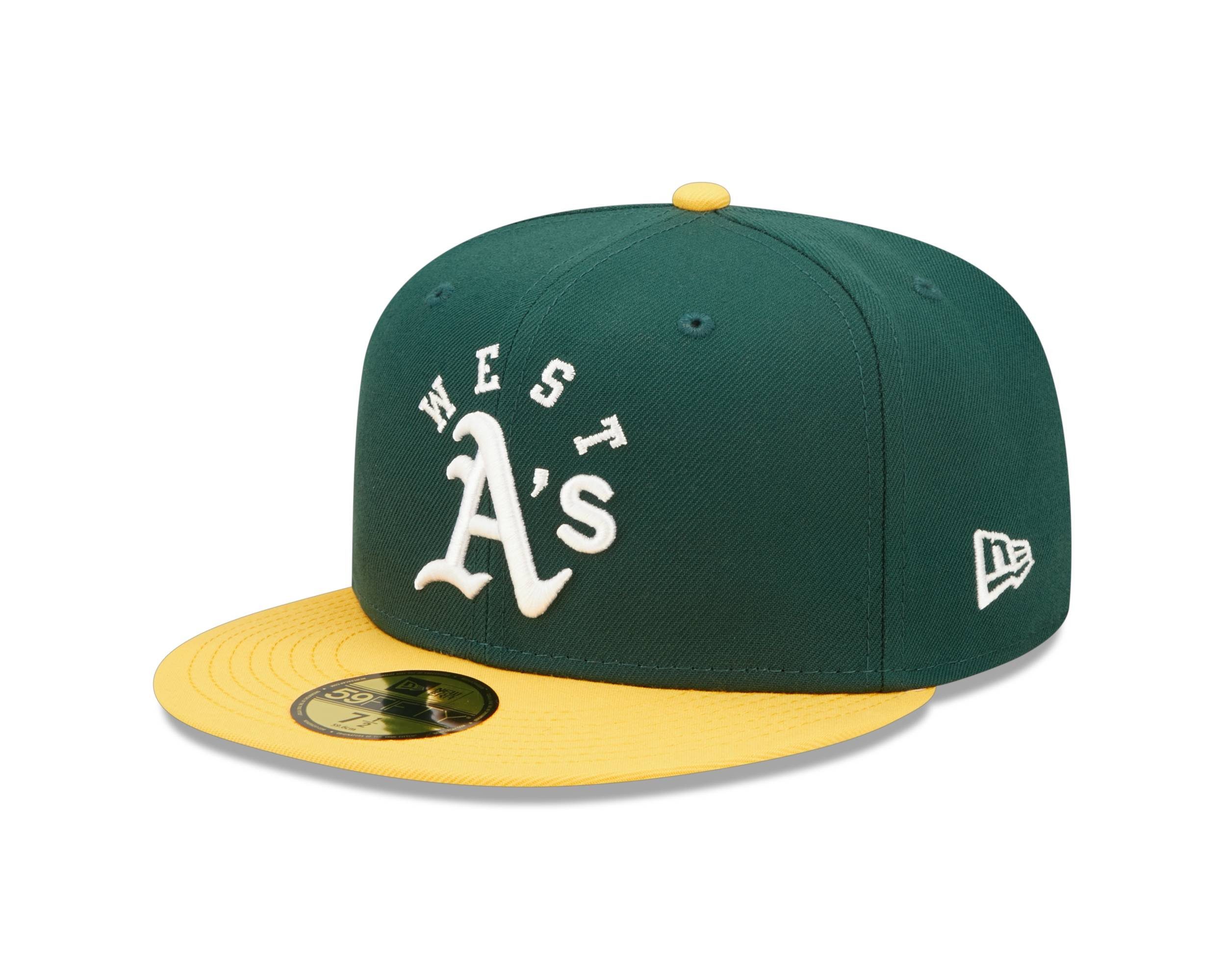 Oakland New Era League Era 59Fifty Baseball (1-St) Cap Team New Cap Athletics