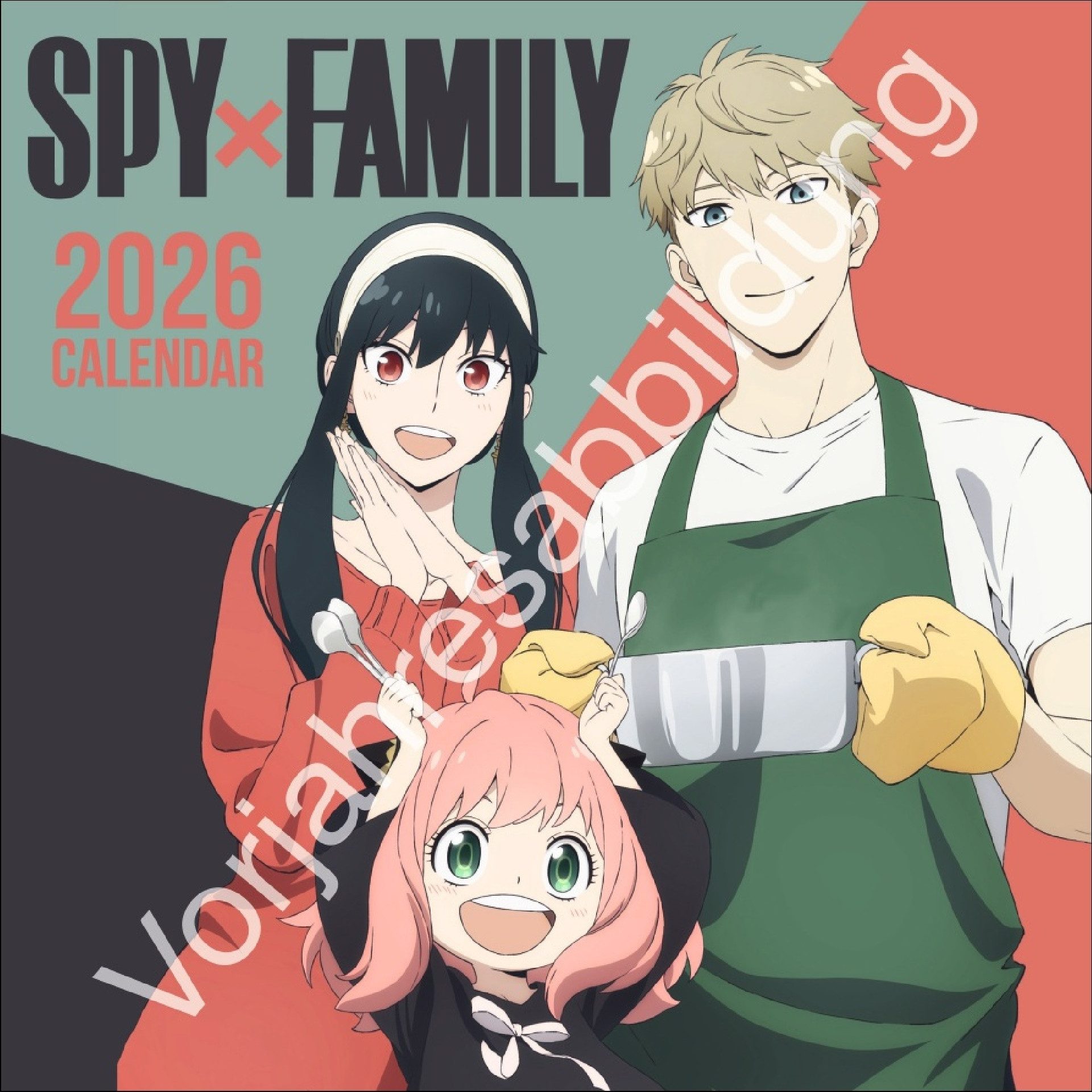 Athesia Kalenderverlag Wandkalender Spy x Family Broschurkalender 2027