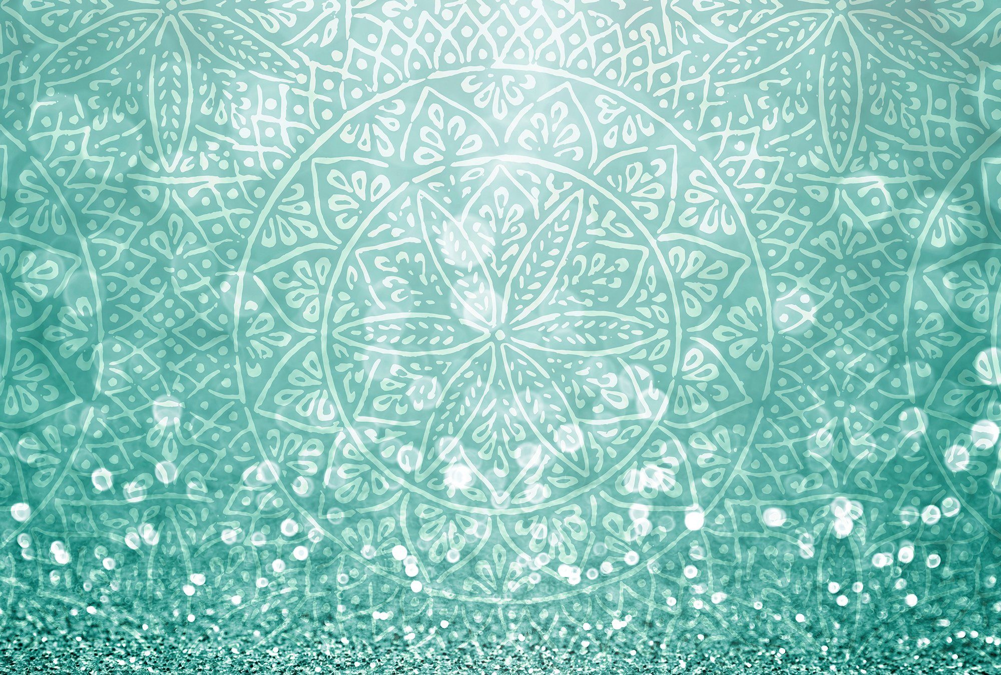 Architects Paper Fototapete Atelier 47 Circle Graphic 1, glatt, orientalisch, (4 St), Vlies, Wand, Schräge, Decke