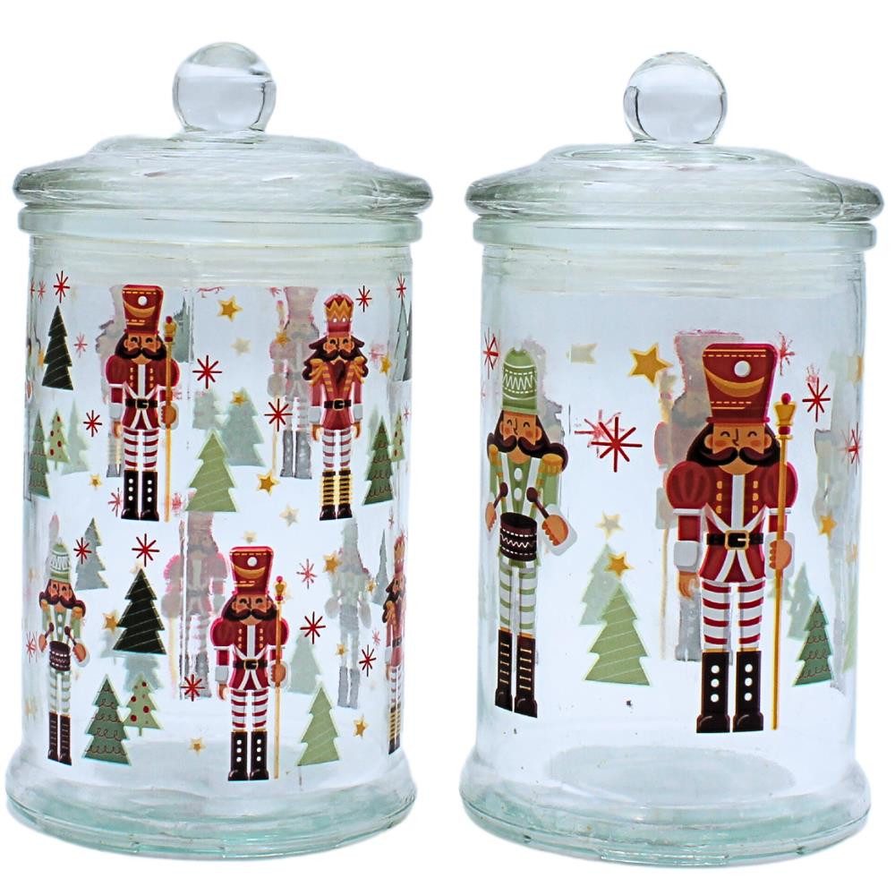 Dekohelden24 Aufbewahrungsdose Vorratsgläser in verschiedenen Farben