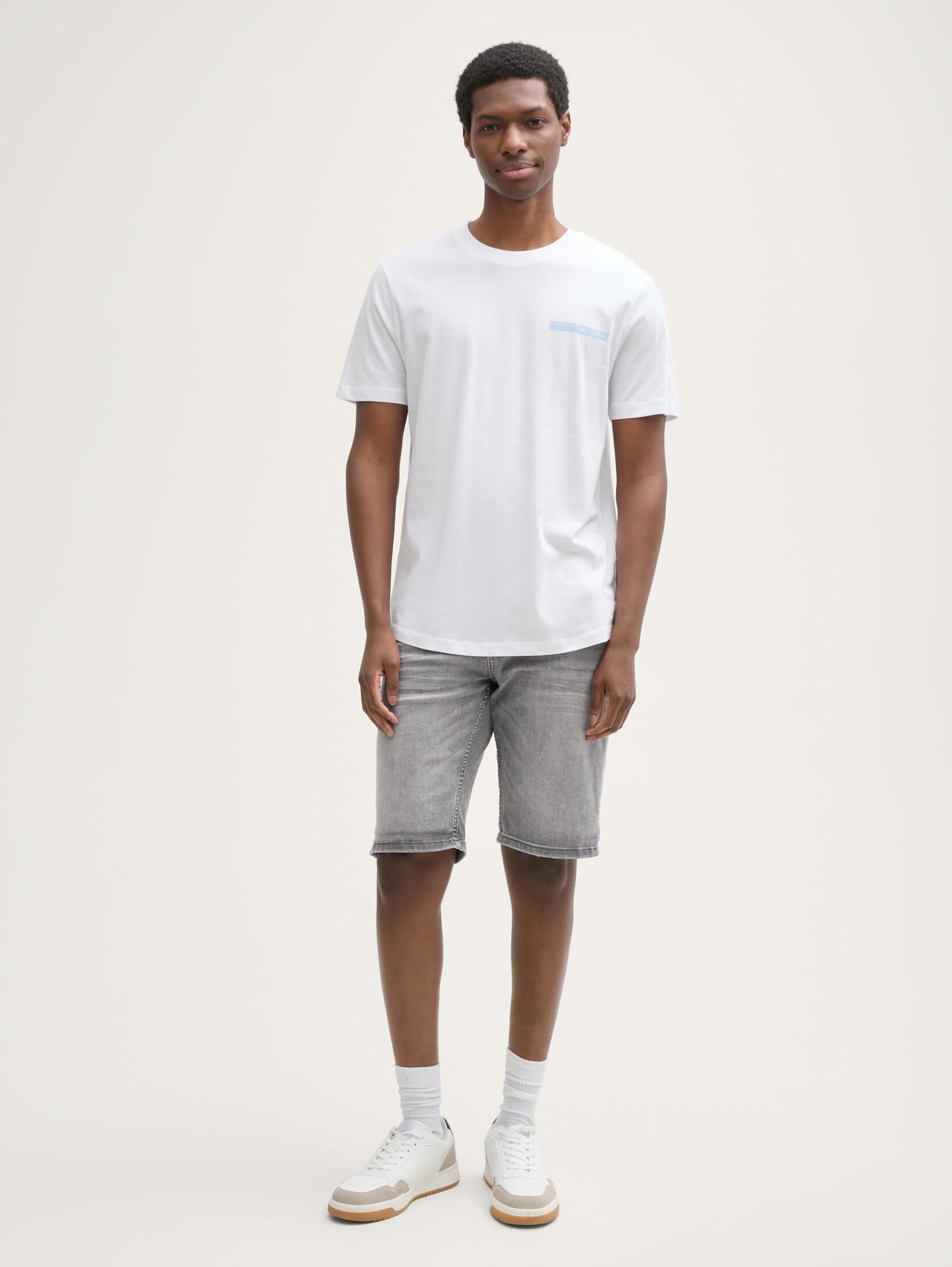 TOM TAILOR Denim Shorts Jeanshosen TTPIERS SLIM Jeans Shorts mit Stretch günstig online kaufen