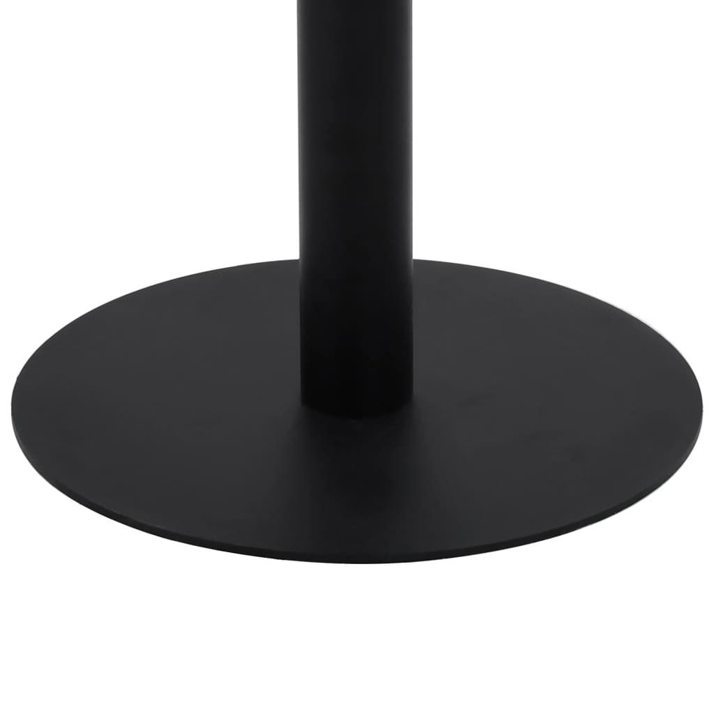 vidaXL Esstisch Bistrotisch Hellbraun 80 cm MDF (1-St)