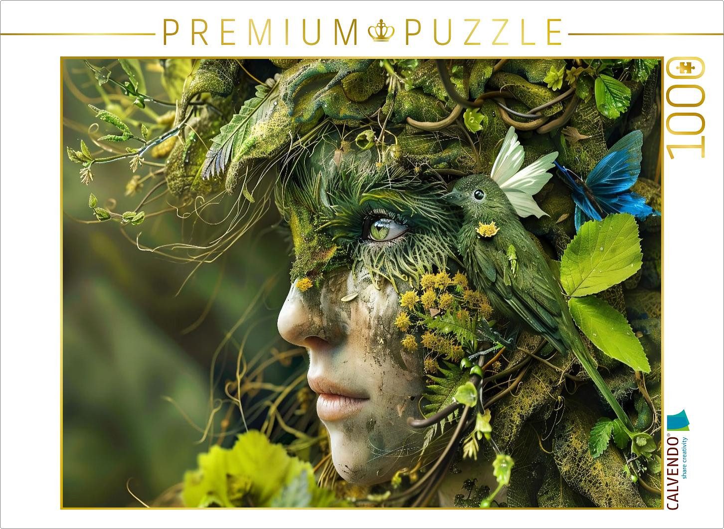 CALVENDO Puzzle CALVENDO Puzzle Ein Motiv aus dem Kalender "Die vielen Gesichter von M, 1000 Puzzleteile