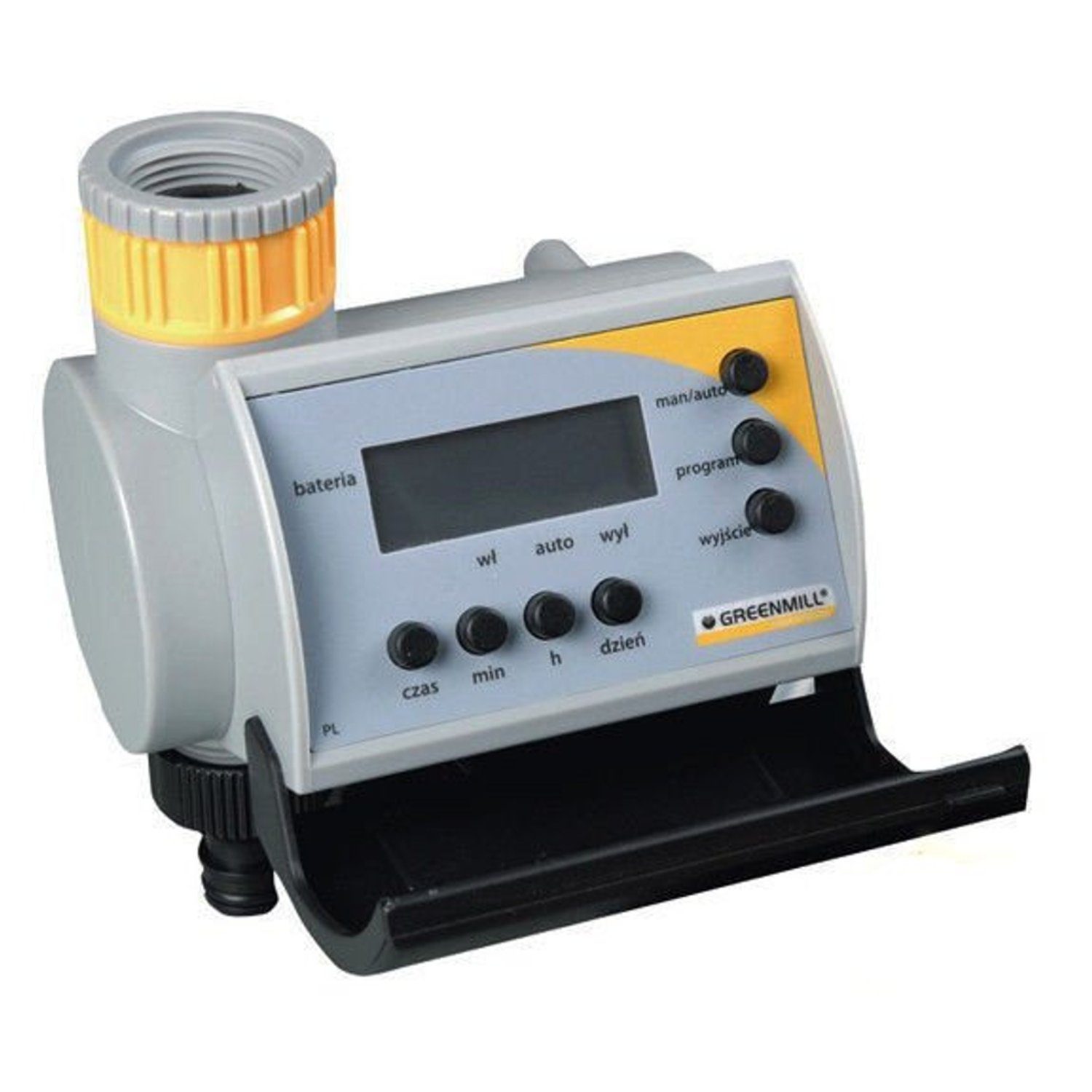 Greenmill Bewässerungssystem GB6980C Bewässerungscomputer Bewässerungsregler, Zeitschaltuhr Bewässerungsuhr Bewässerungssteuerung 9V DC 3/4" und 1"