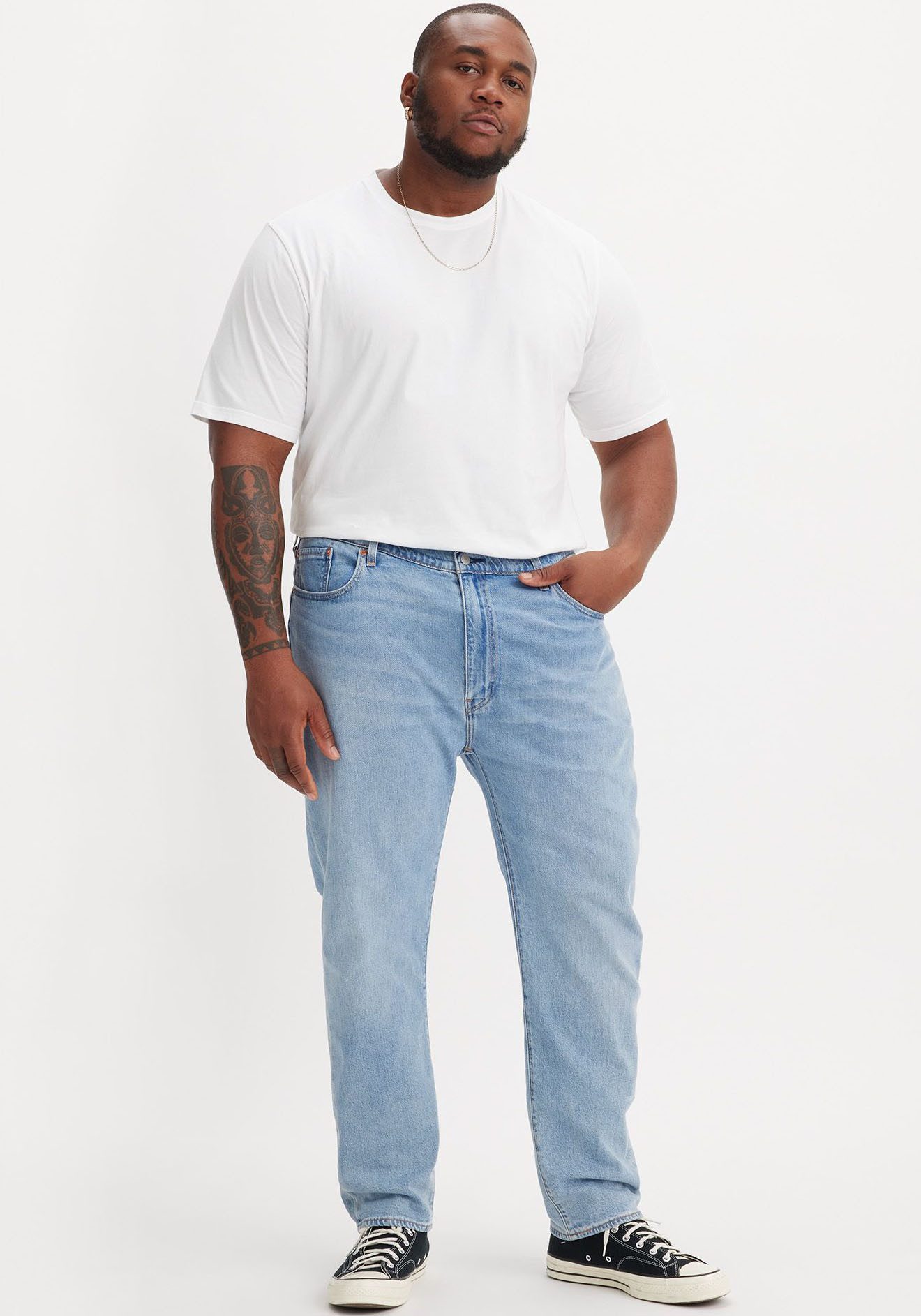 Levi's® Plus Tapered-fit-Jeans 512 in authentischer Waschung