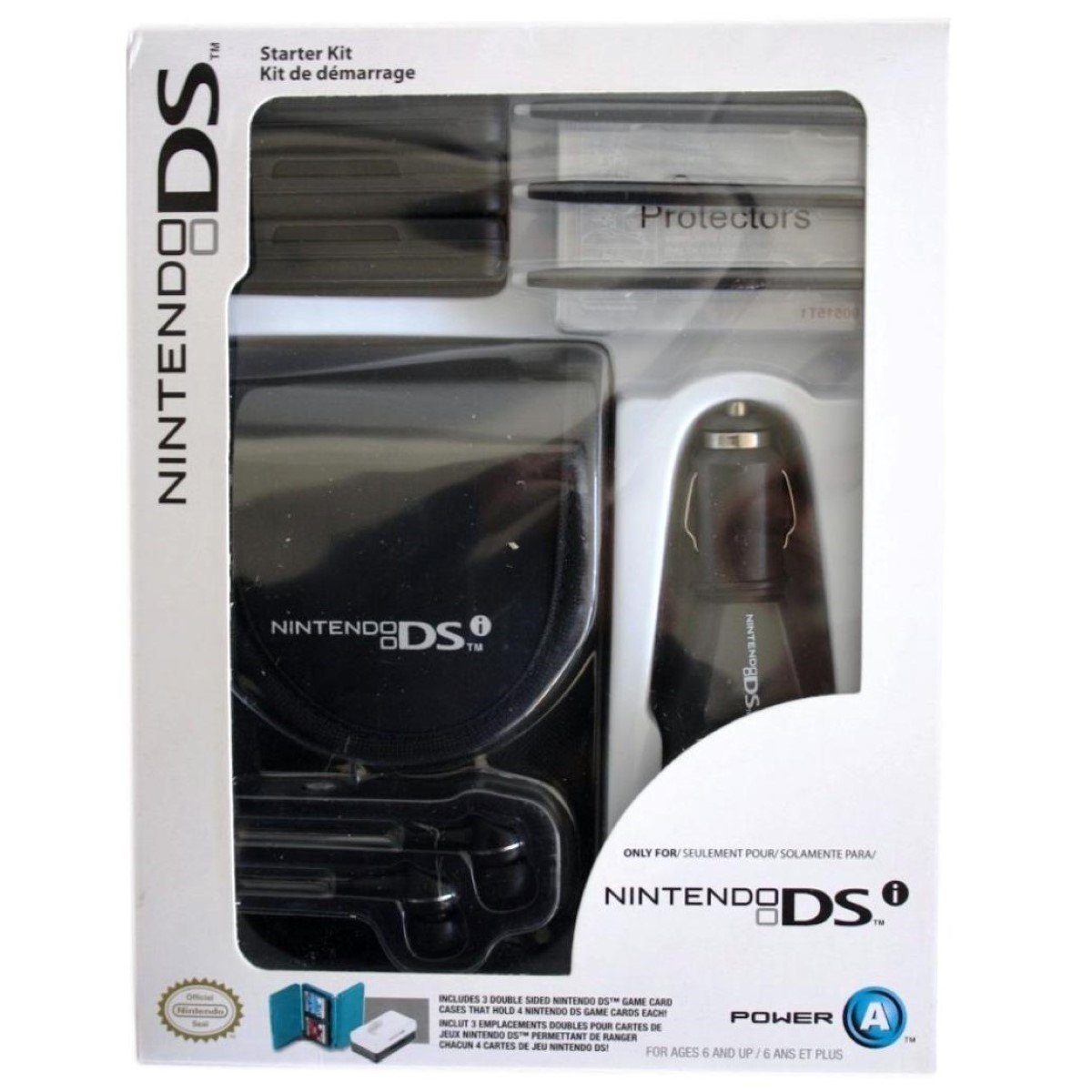 Nintendo Konsolen-Tasche Neo Sleeve Starter Set für Nintendo DSi/3DS, Set, Stifte, KFZ Adapter, Spiele-Hüllen für Nintendo DSi 3DS Konsole