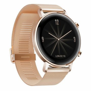 Forever Fitness-Tracker SB-50 rosa INKLUSIVE Huawei Watch GT 2 42mm Pink Gold