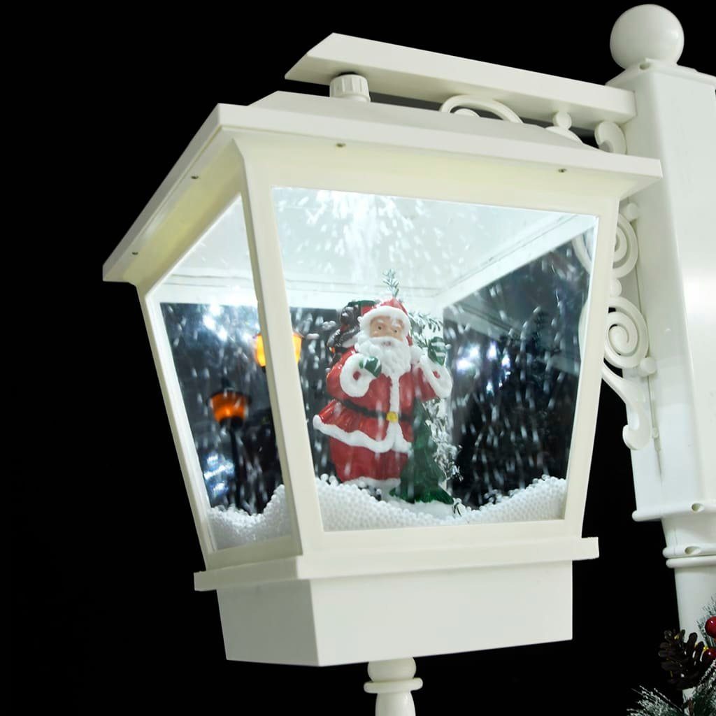 Weihnachtsmann LED Schneiende und mit DOTMALL Weiß cm Rot Laterne Doppel-Weihnachtslaterne 188 LED