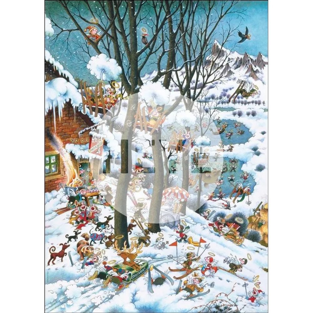 HEYE Puzzle In Winter Puzzle 1000 Teile, 1000 Puzzleteile