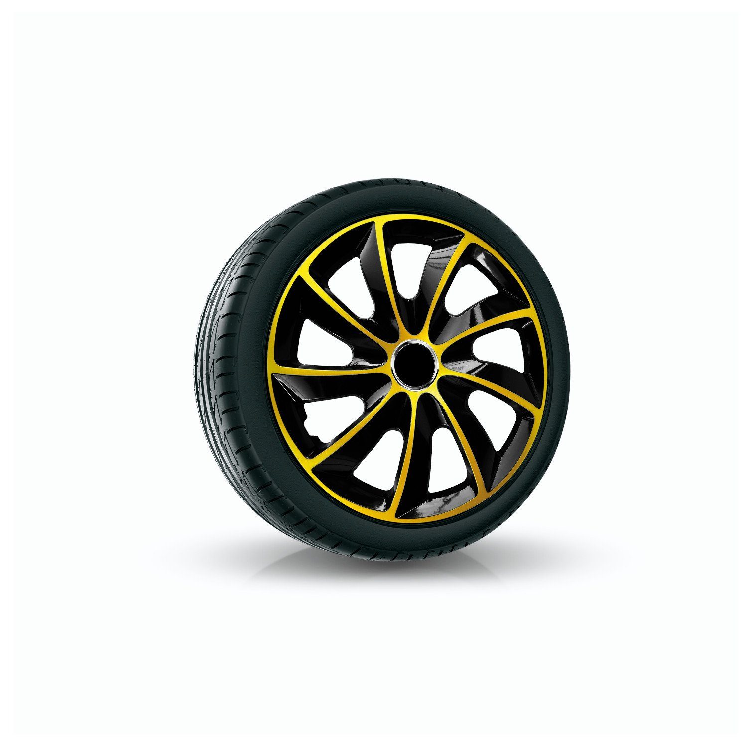 NRM Radkappen Stig Extra, 15 in Zoll, 15" Radkappen Komplettset 4 Stück