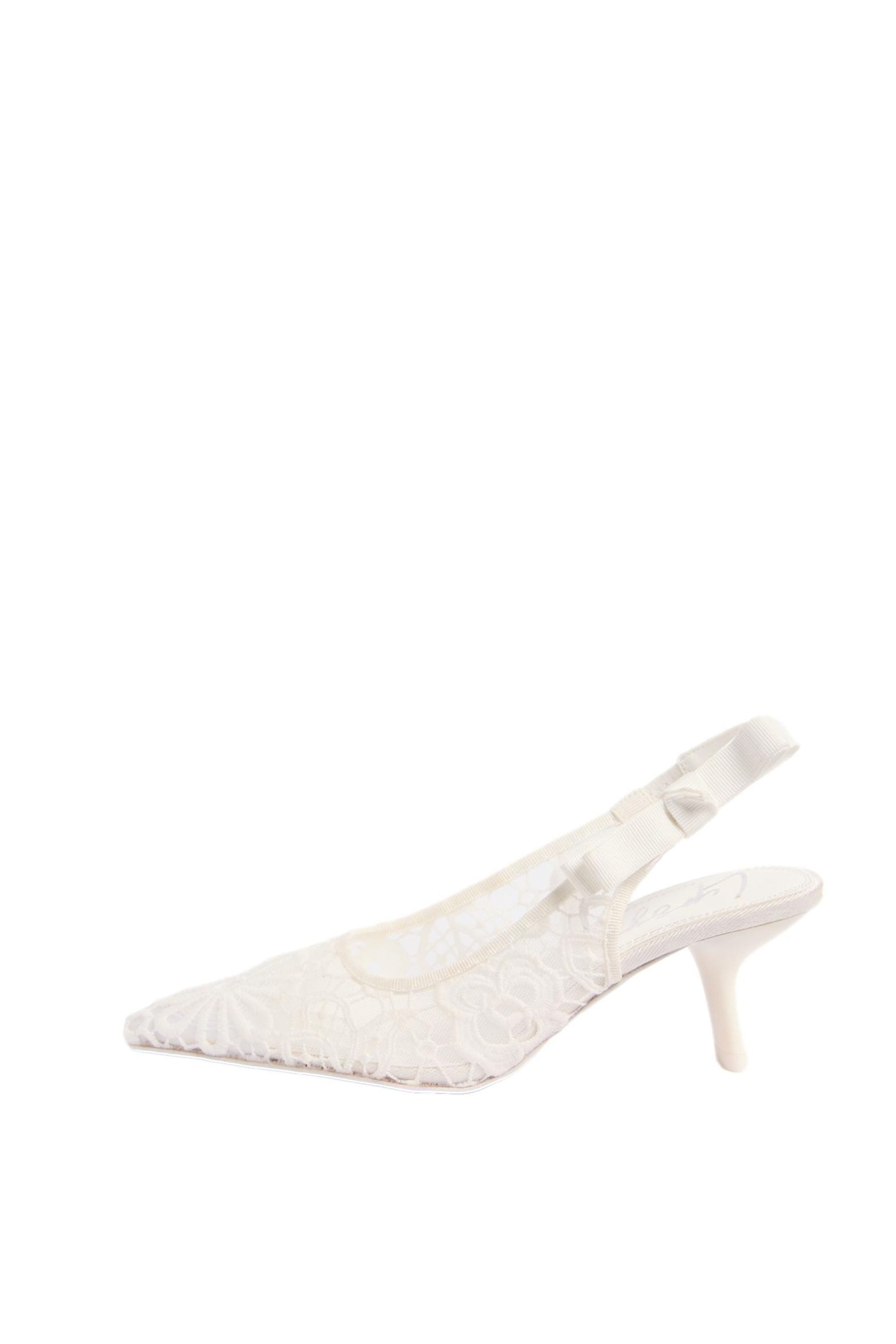 Lipsy Slingback-Pumps mit Strickdetail Pumps