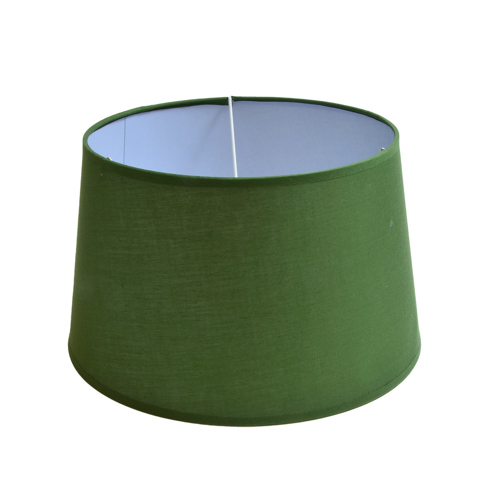 B&S Lampenschirm Lampenschirm rund aus Stoff H 16 x Ø 25 cm für Tisch - Stehlampen