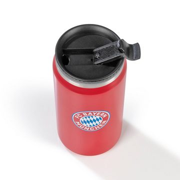 FC Bayern München Thermoflasche, Thermobecher "Mia san Mia"