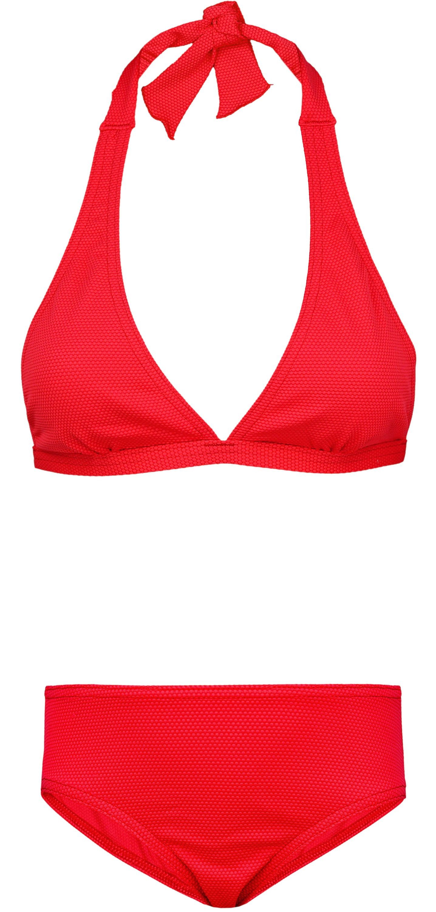 Aquarti Bustier-Bikini Aquarti Mädchen Bikini Set Bustier Bikinislip Zweiteiliger Badeanzug