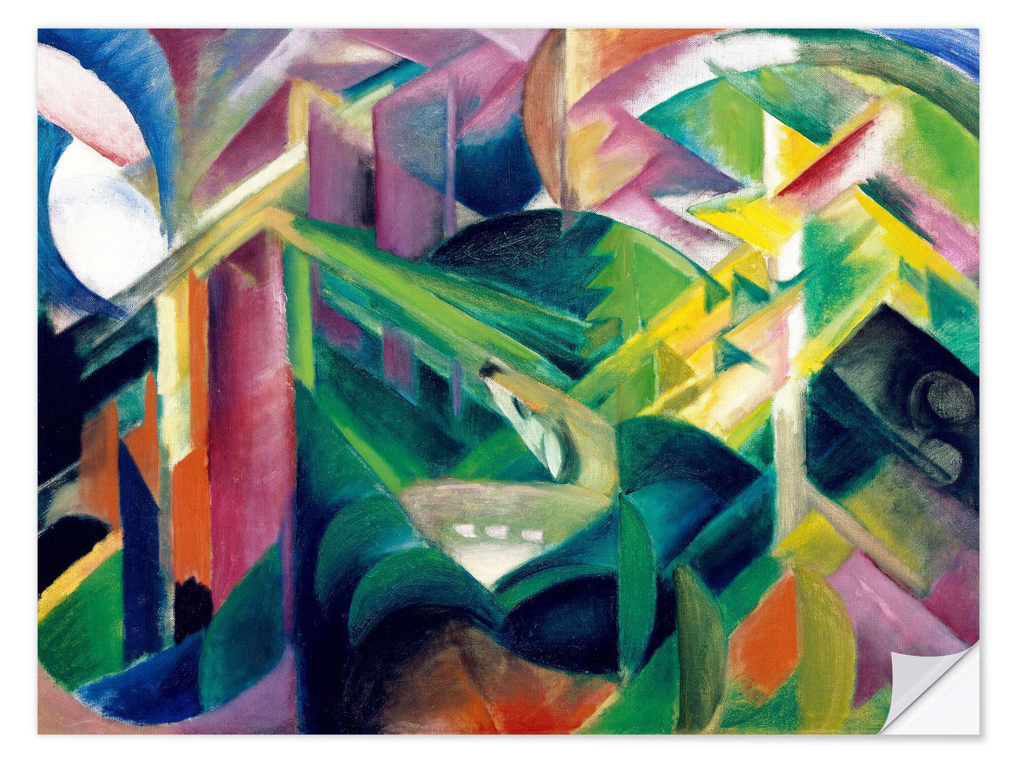 Wandfolie Franz Marc