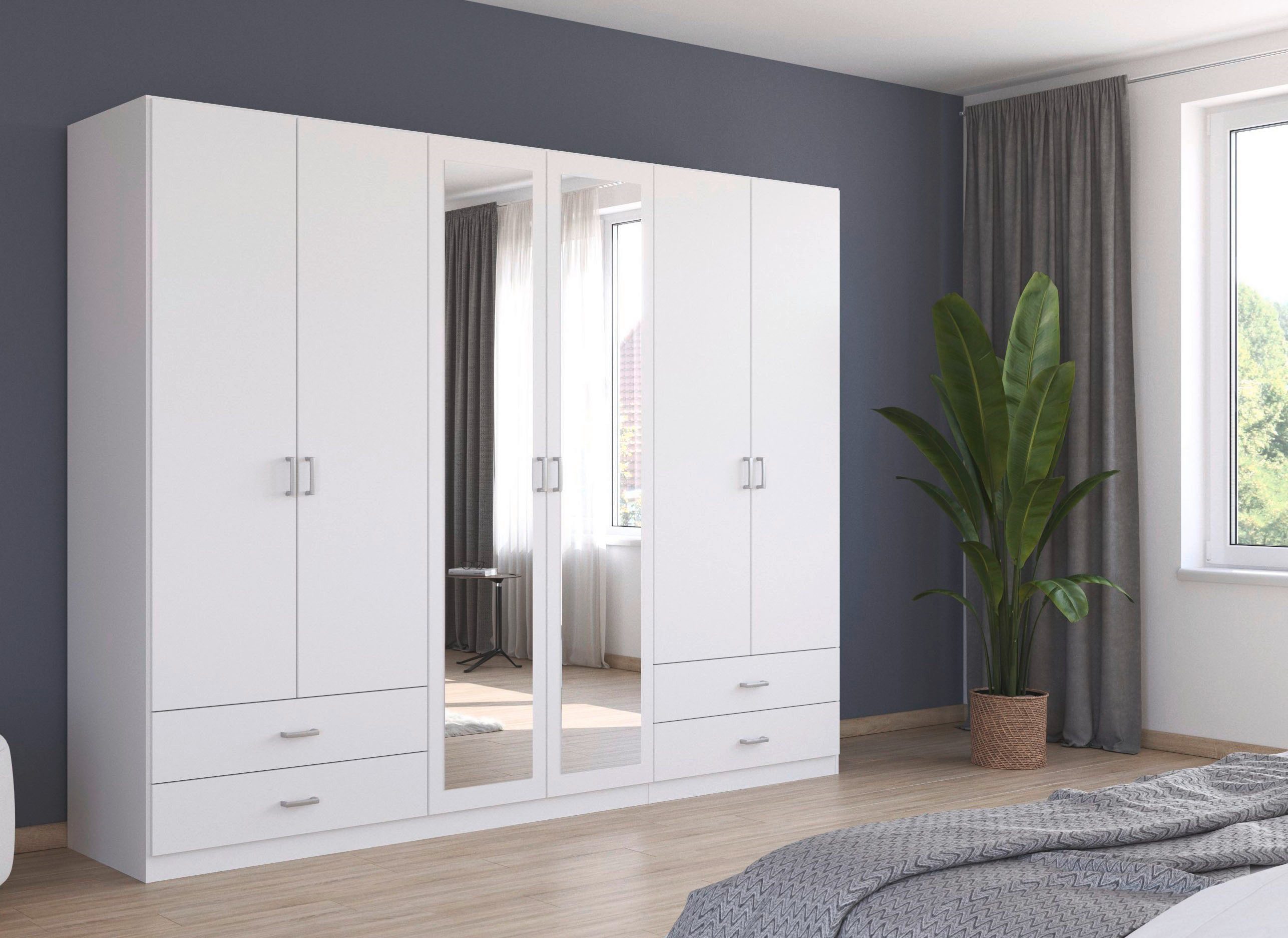 rauch Drehtürenschrank "Borbona", Kleiderschrank Schrank Garderobe Wäschesc günstig online kaufen