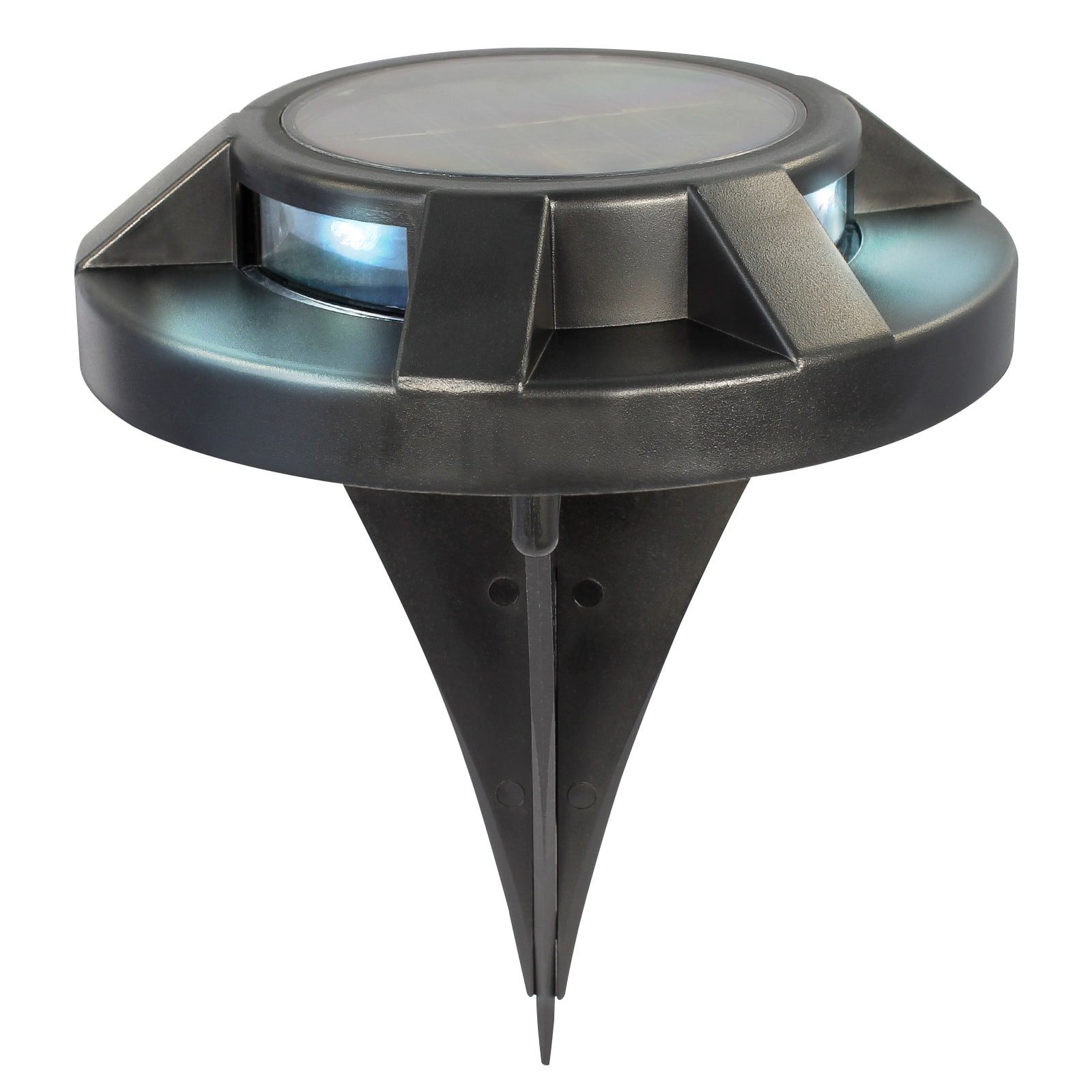 Grundig Bodenleuchte Gartenstrahler Spotlight (1-St), Solarbetrieben, wiederaufladbar