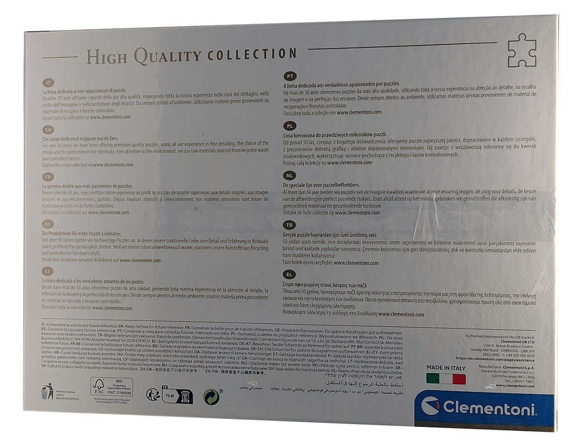 Clementoni® Puzzle Clementoni 39605 High Quality Collection Painted Ladies Puzzle 1000 Te, 10000 Puzzleteile