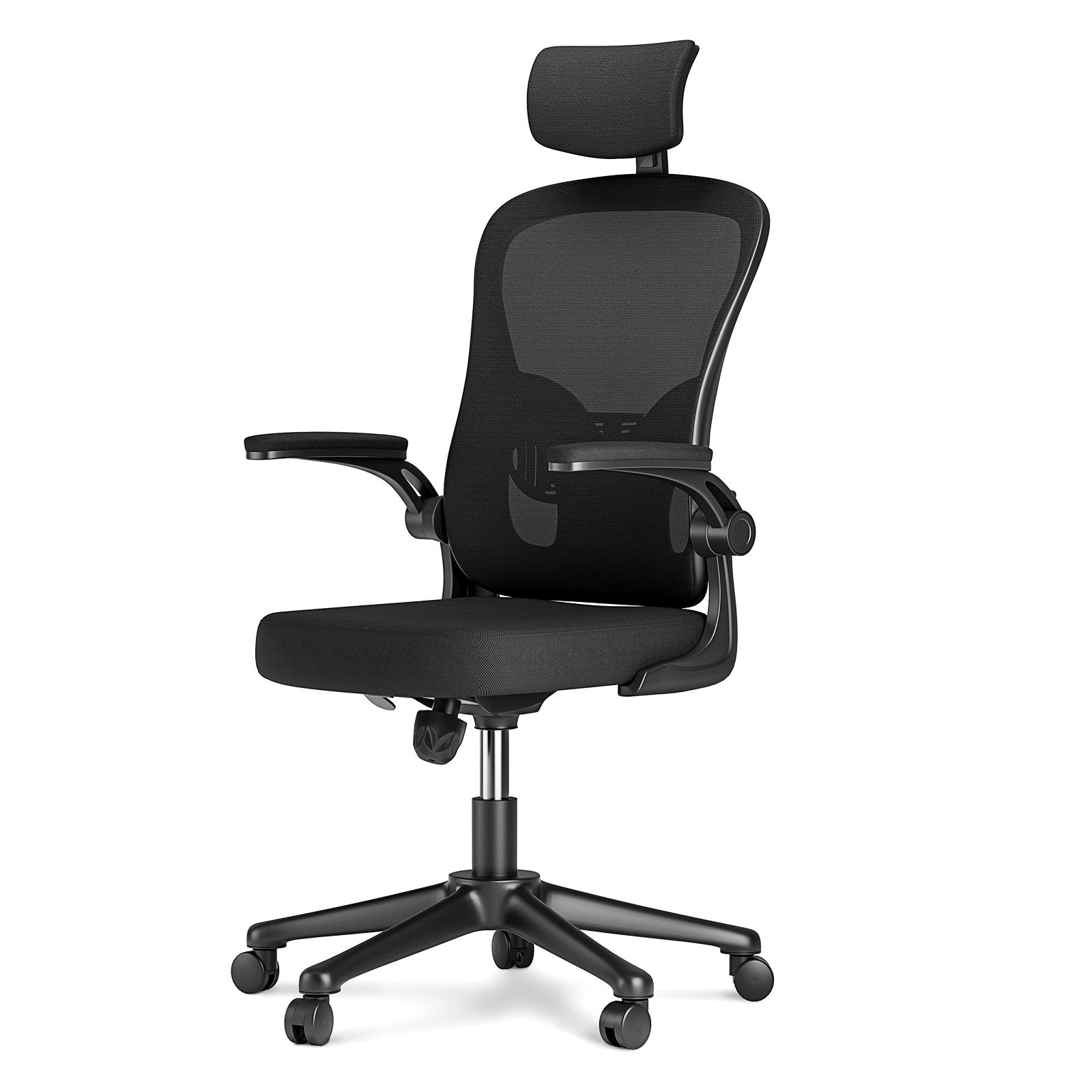 BIGZZIA Bürostuhl Ergonomisch Schreibtischstuhl mit verstellbare günstig online kaufen