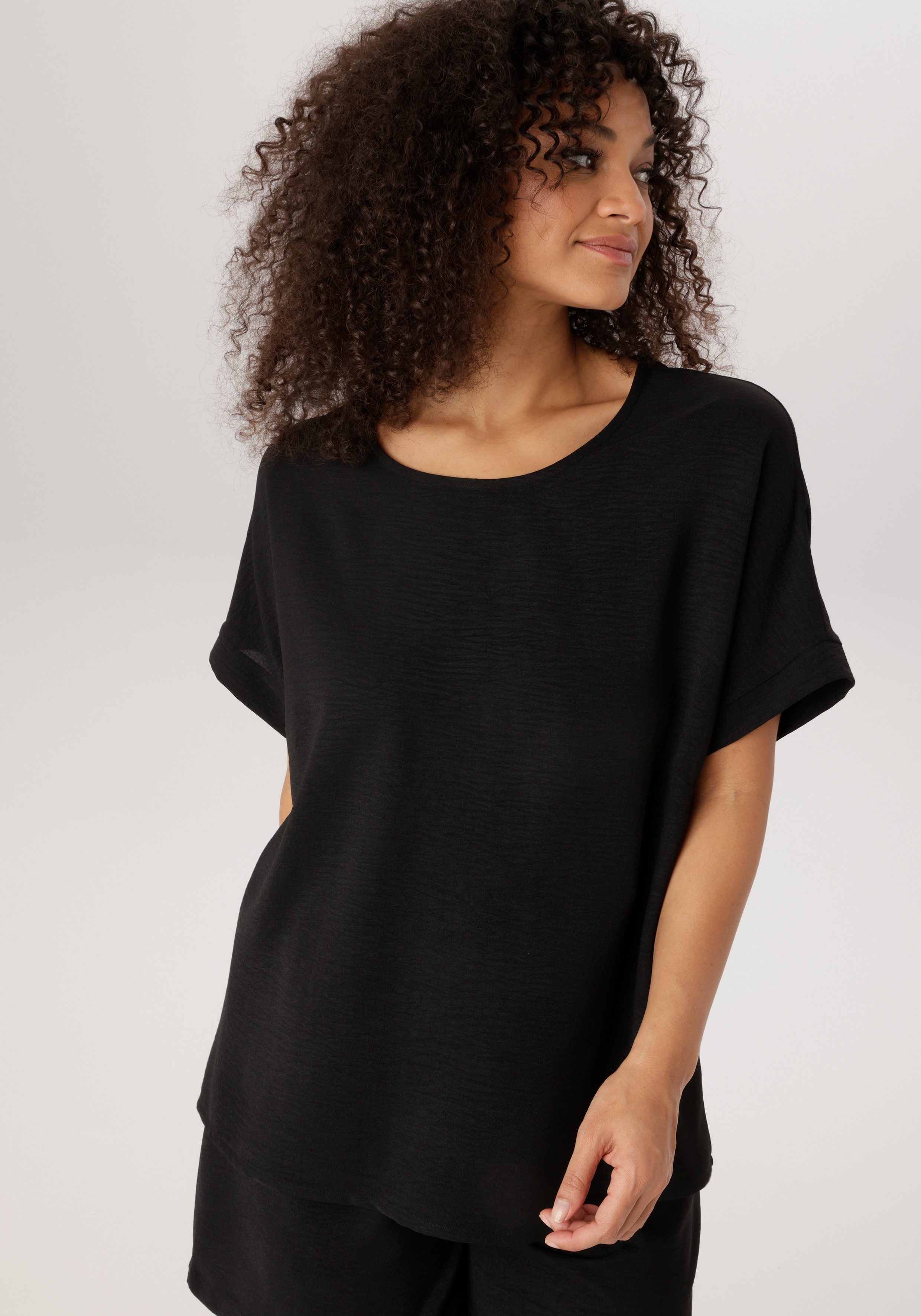 Aniston PLUS Schlupfbluse in weicher Pique-Qualität - NEUE KOLLEKTION. € 29,99, (€ 29,99 pro 1 Stk).