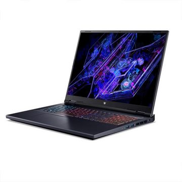 Acer Predator Helios PHN18 Gaming-Notebook (45,70 cm/18 Zoll, Intel i7 14650HX, GeForce RTX4060, 1000 GB SSD, Windows 11 Pro und Microsoft Office 2021 Professional)