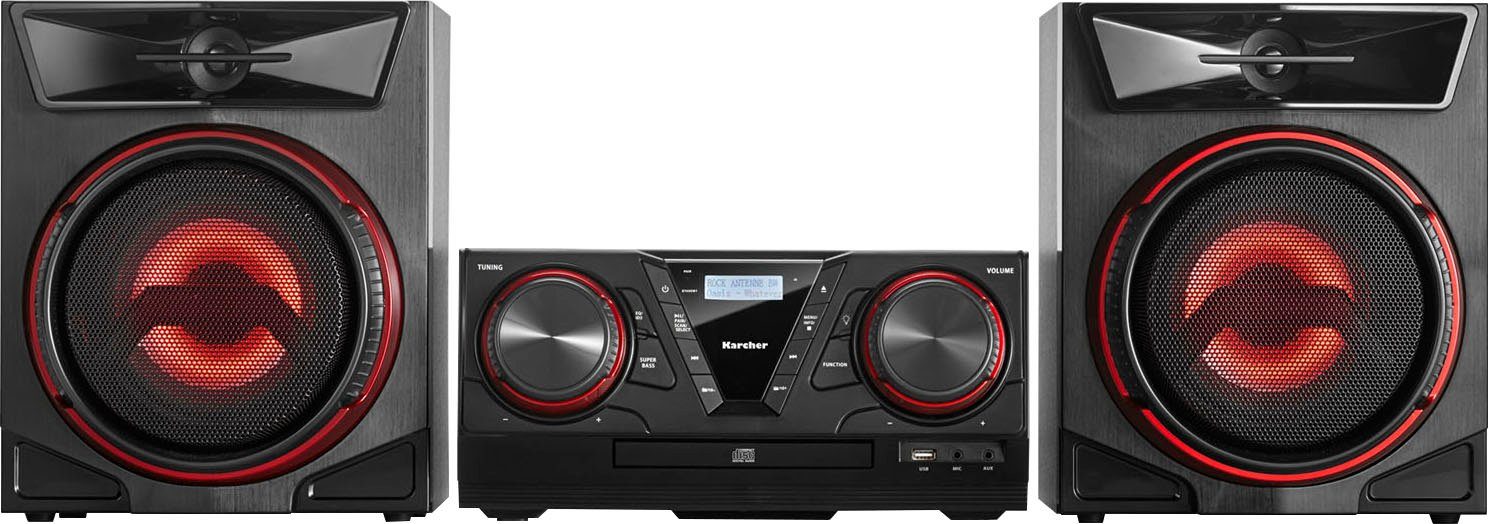 Karcher »MC 5400D« Stereoanlage (Digitalradio (DAB), FM-Tuner mit RDS, UKW  mit RDS, 100 W) online kaufen | OTTO