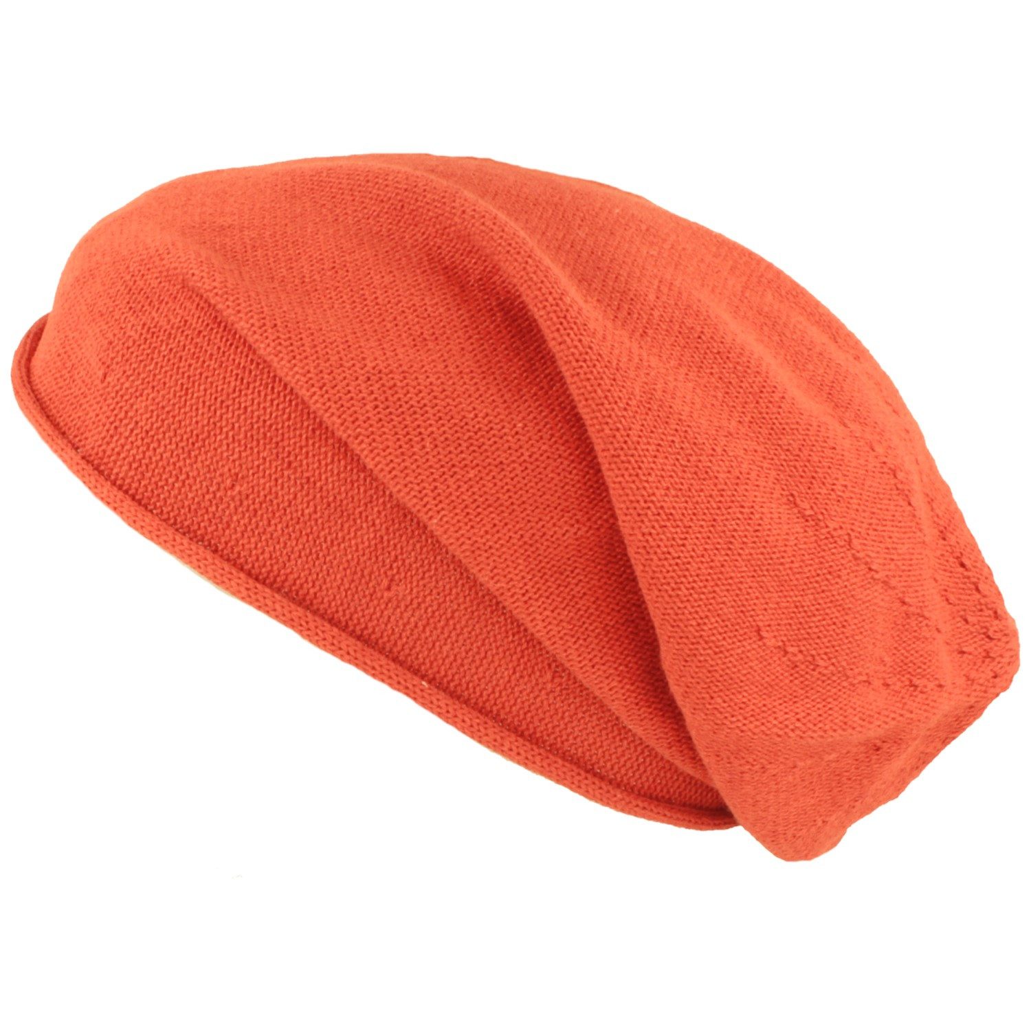 Kopka Strickmütze Unifarbene Beanie aus 100% Baumwolle